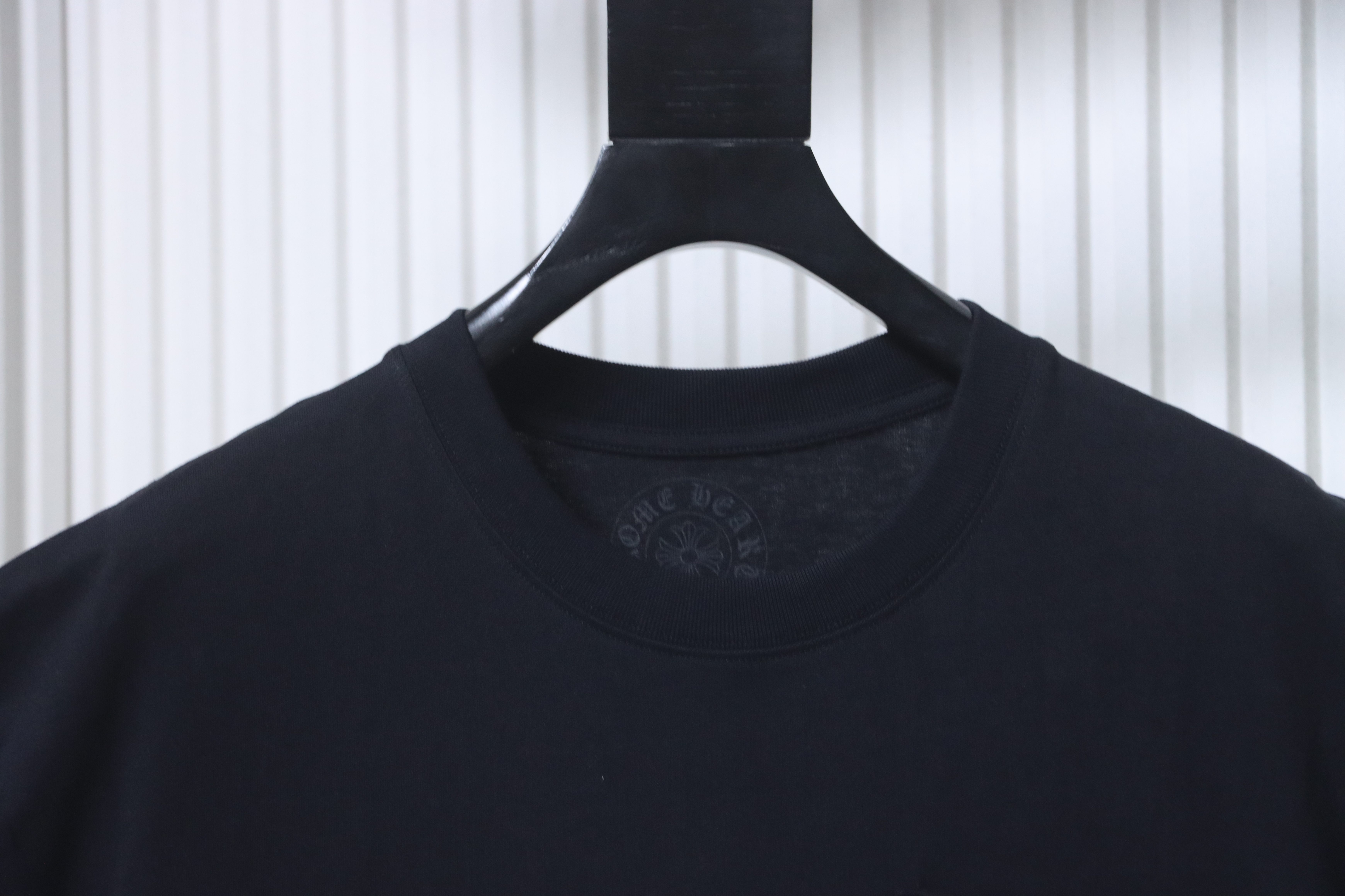 Chrome Hearts Orange Cross Print T-Shirt Black h170