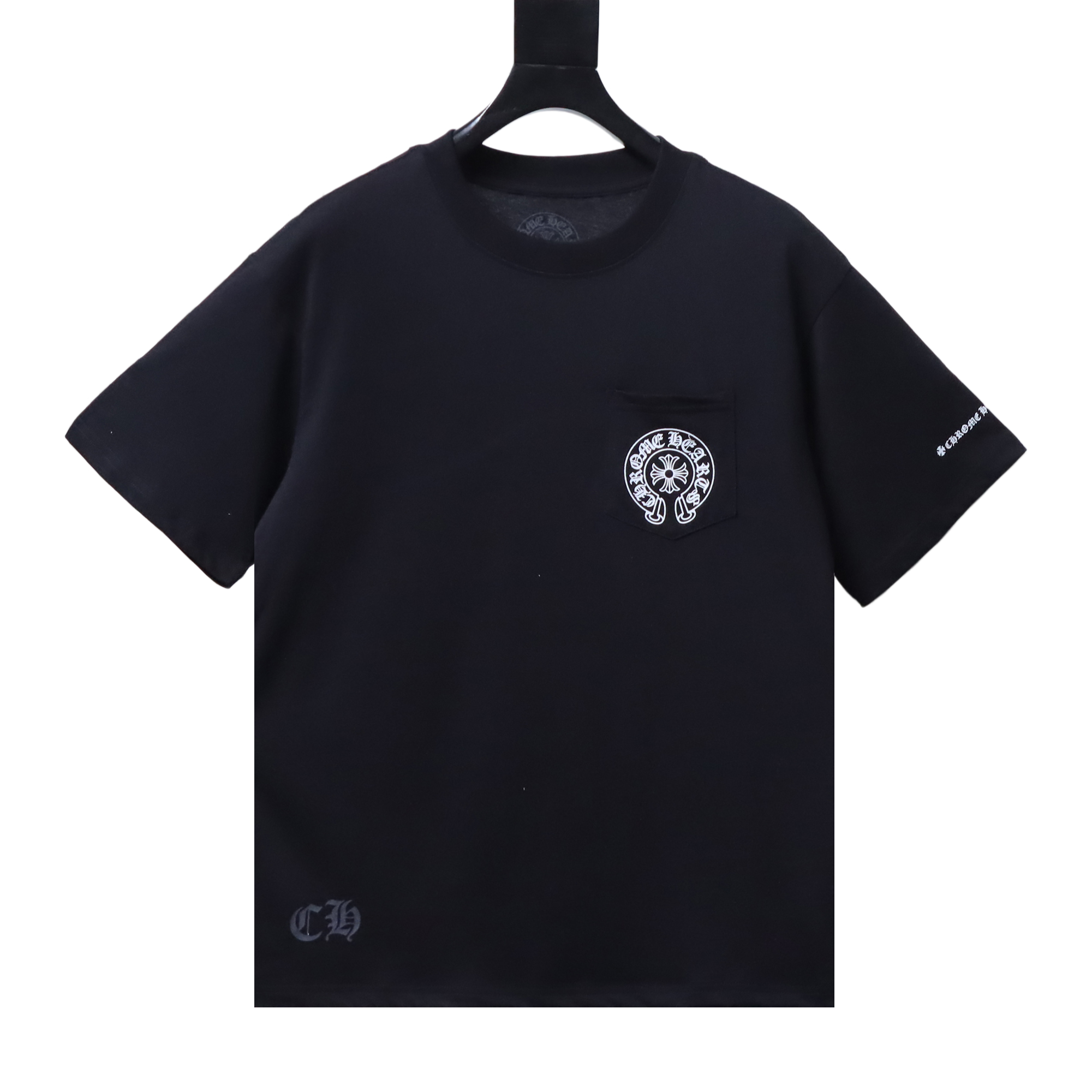Chrome Hearts Cuff Sanskrit Short Sleeve T-Shirt Black h160
