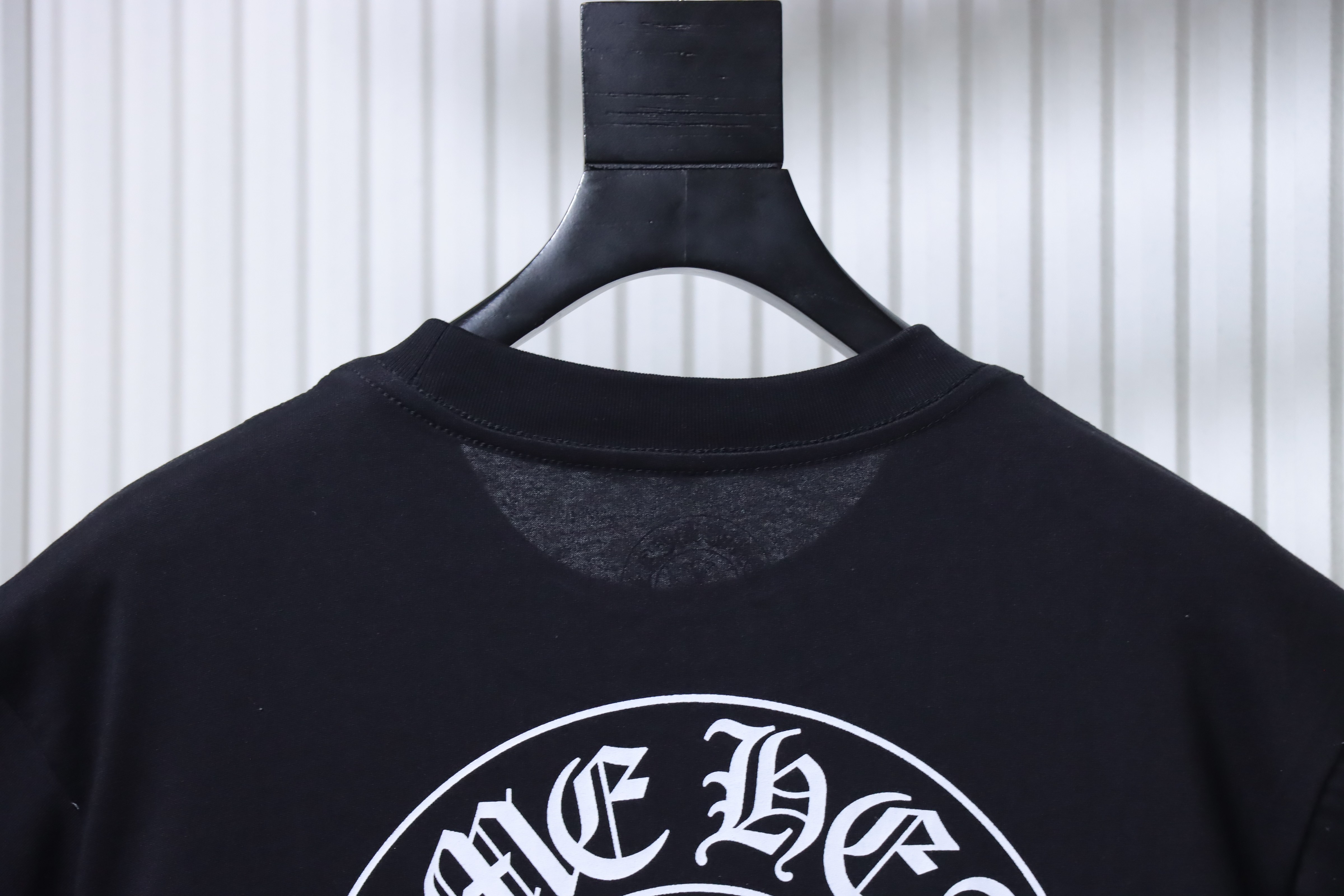 Chrome Hearts Cuff Sanskrit Short Sleeve T-Shirt Black h160