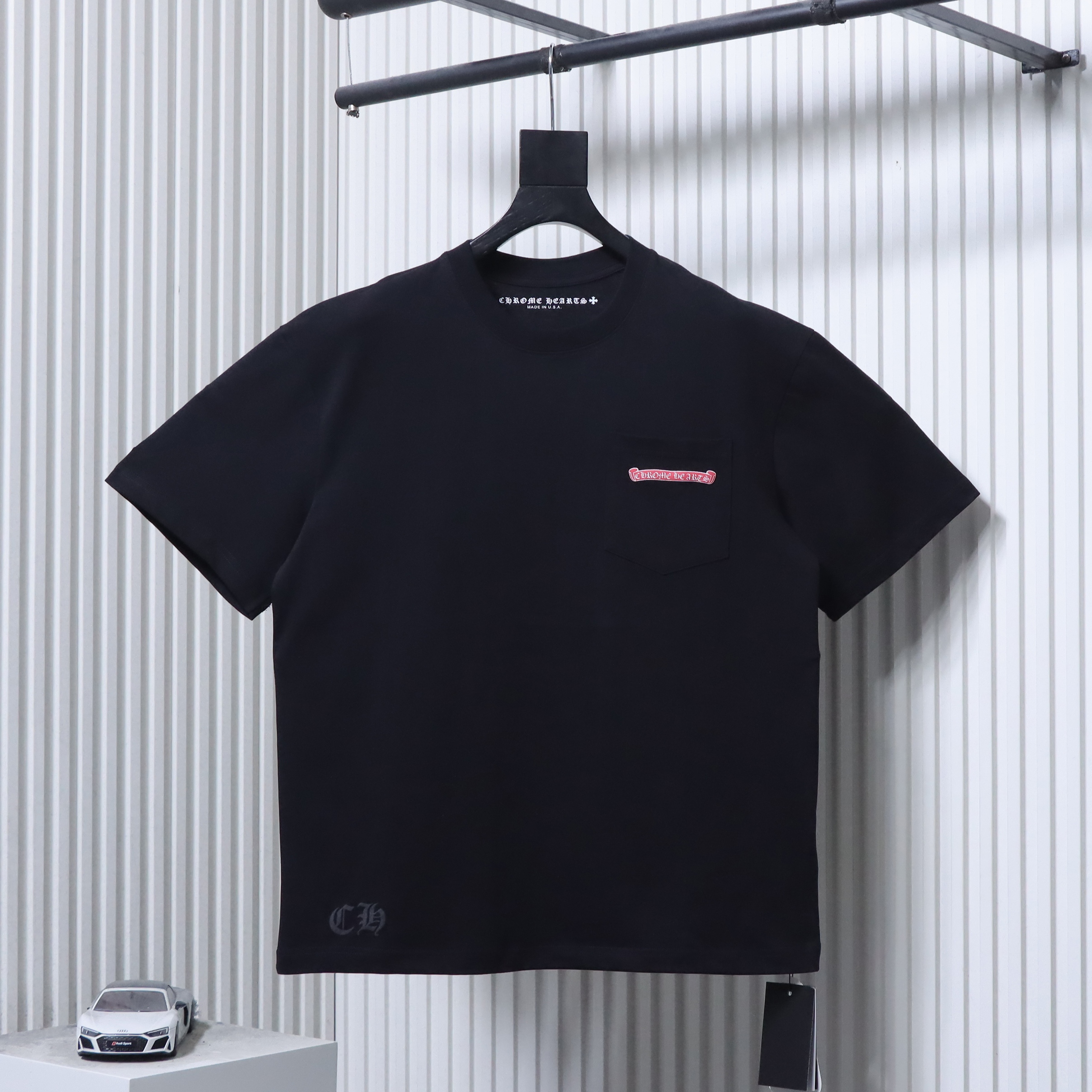 Chrome Hearts Graffiti Print T-Shirt Black h170