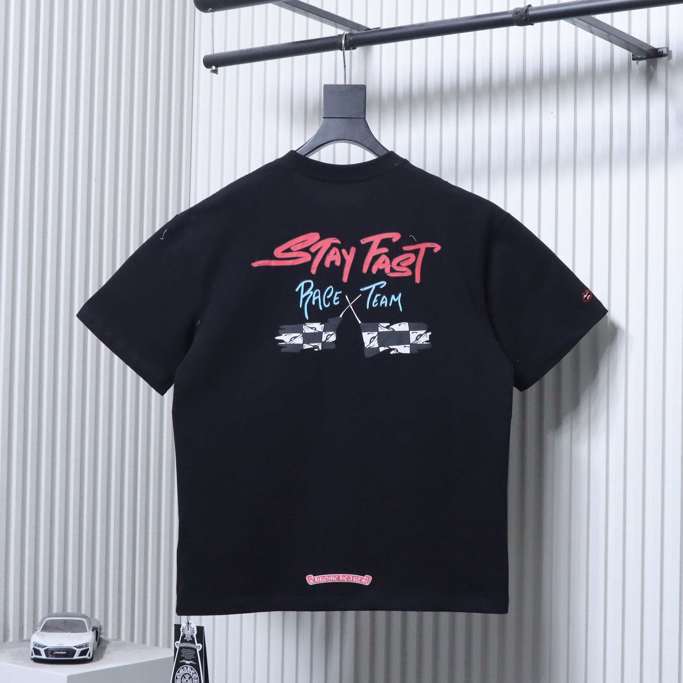 Chrome Hearts Graffiti Print T-Shirt Black h170
