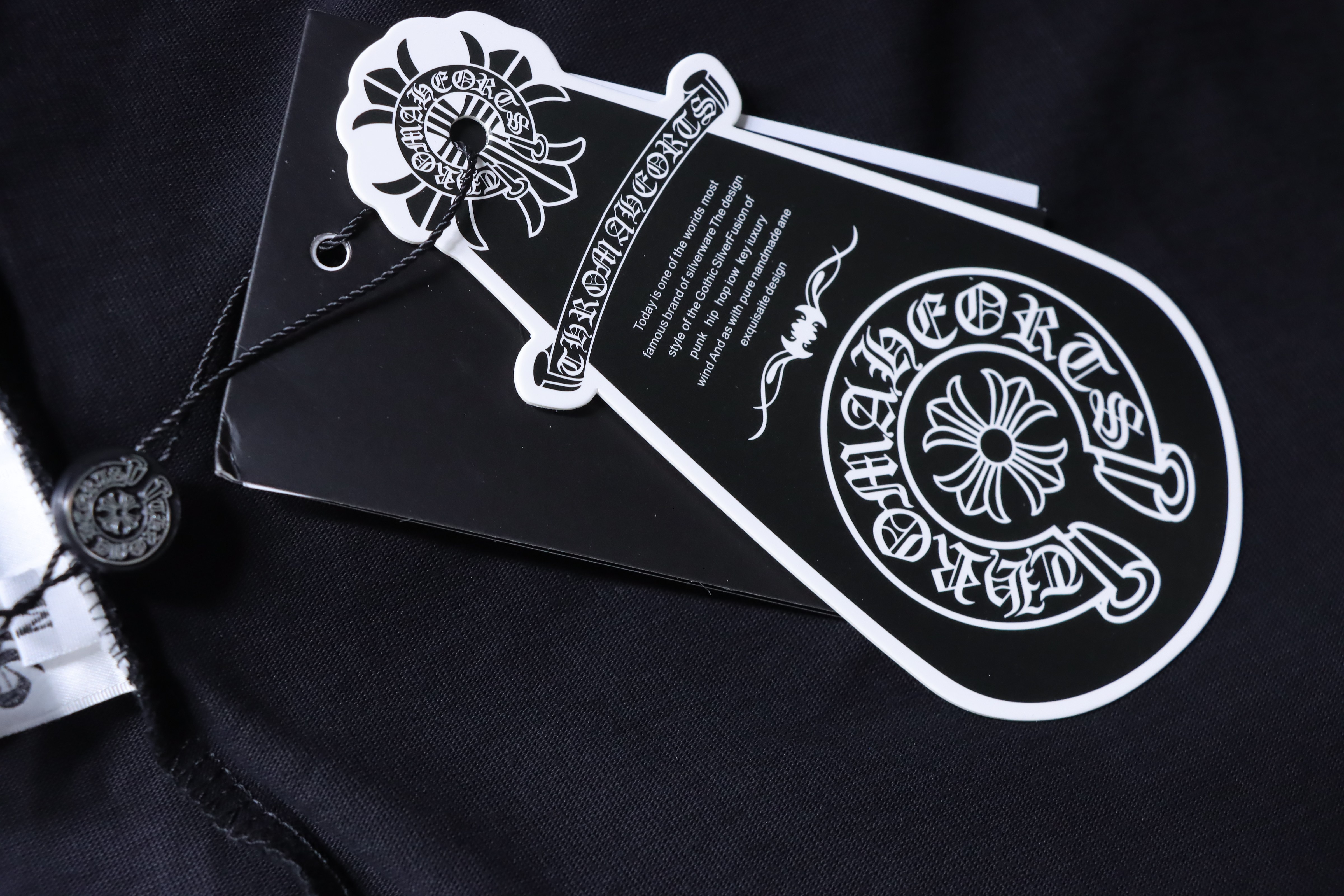 Chrome Hearts Graffiti Print T-Shirt Black h170