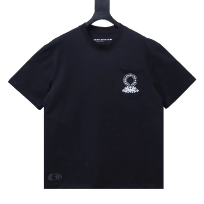 Chrome Hearts Horseshoe Cross Print T-Shirt Black h170 02