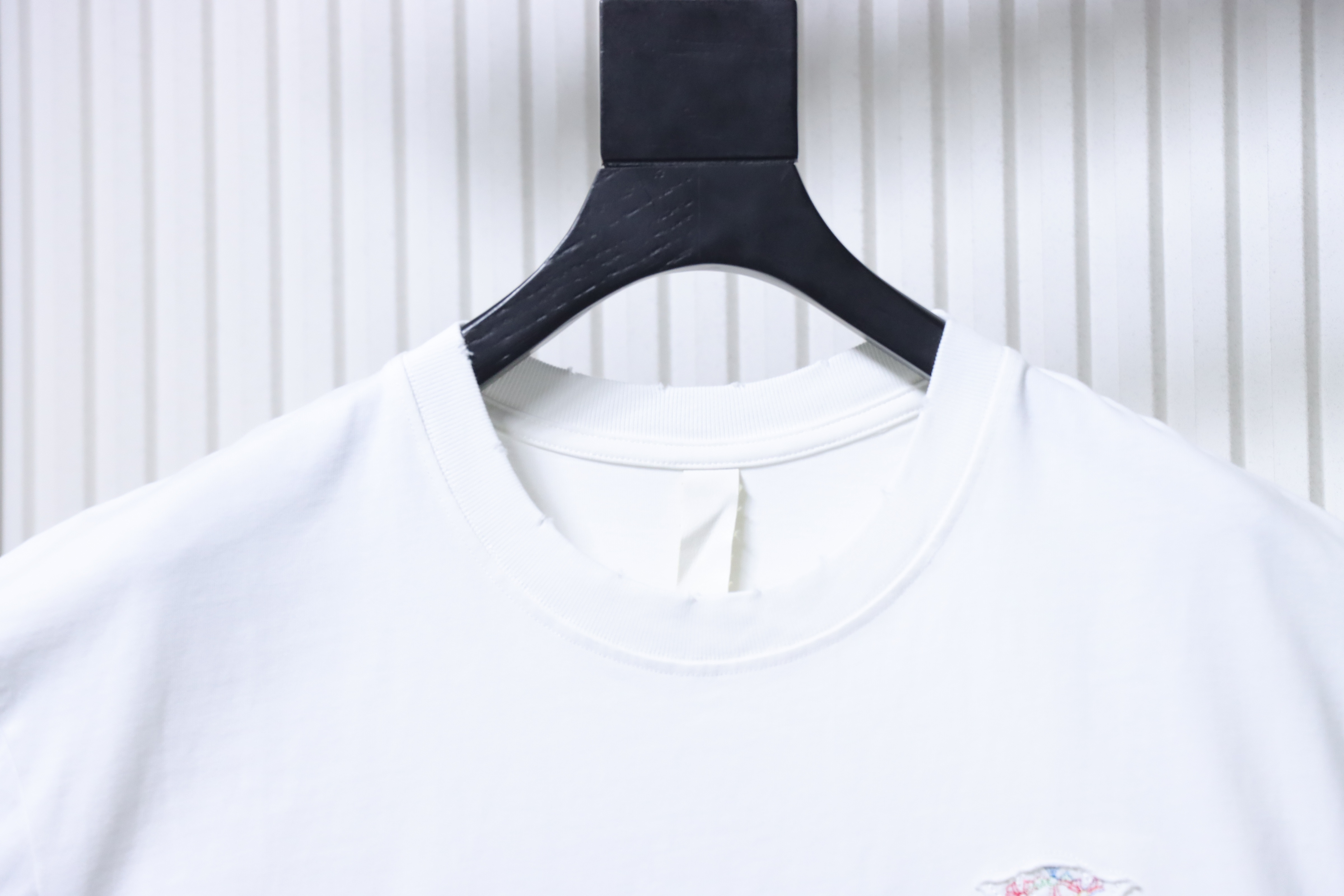 Chrome Hearts Multicolor Cross Applique Embroidery T-Shirt White h170