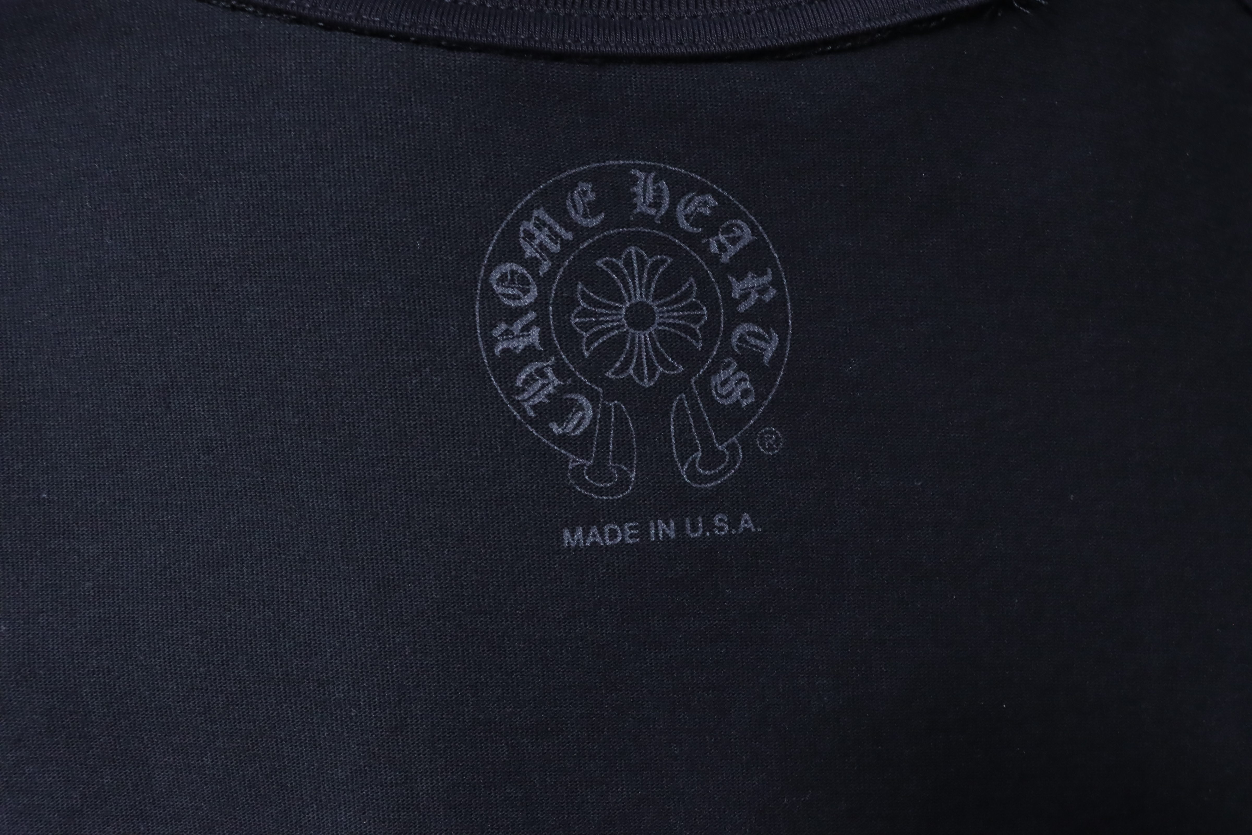 Chrome Hearts Multicolor Cross Print T-Shirt Black h170