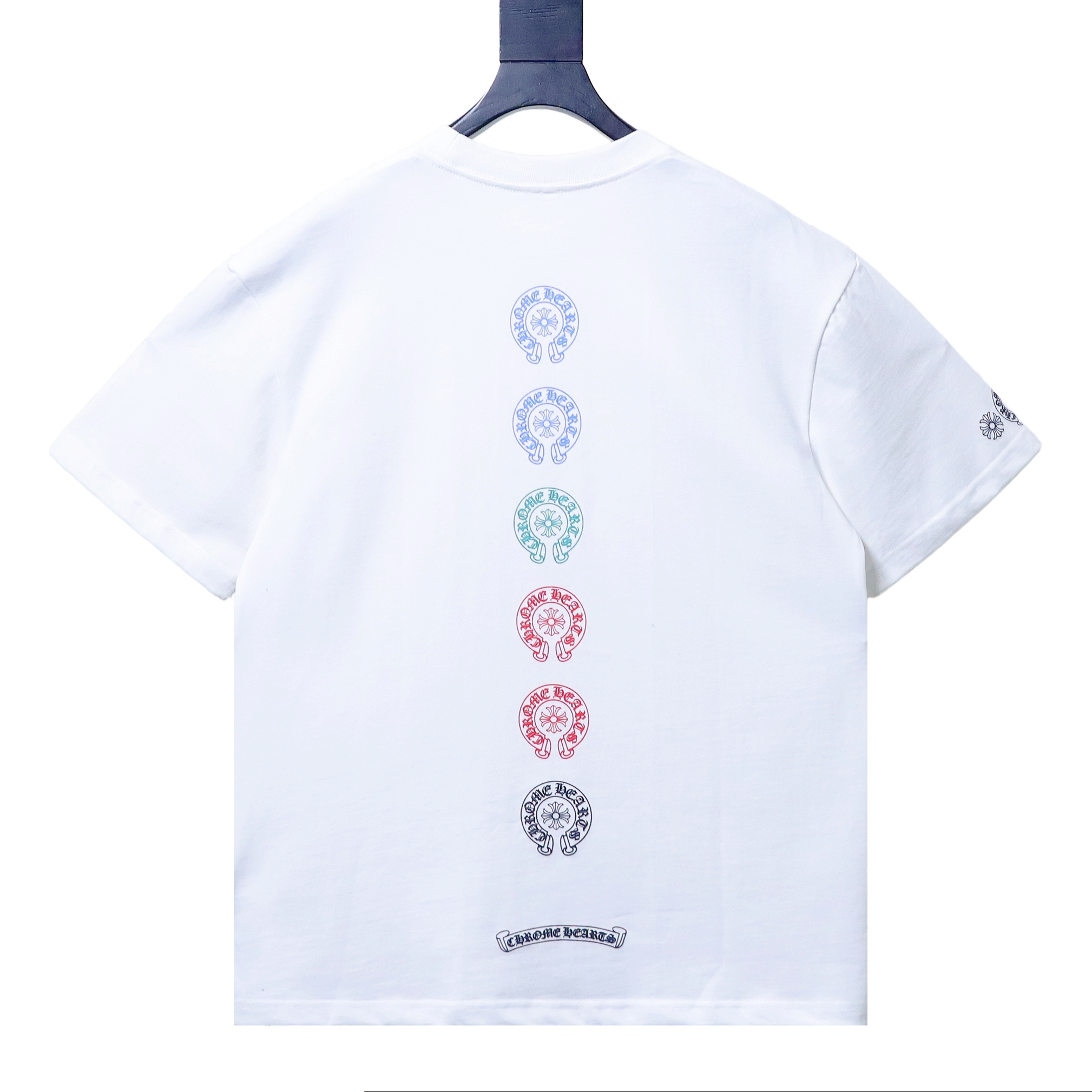 Chrome Hearts Multicolor Cross Print T-Shirt White h170