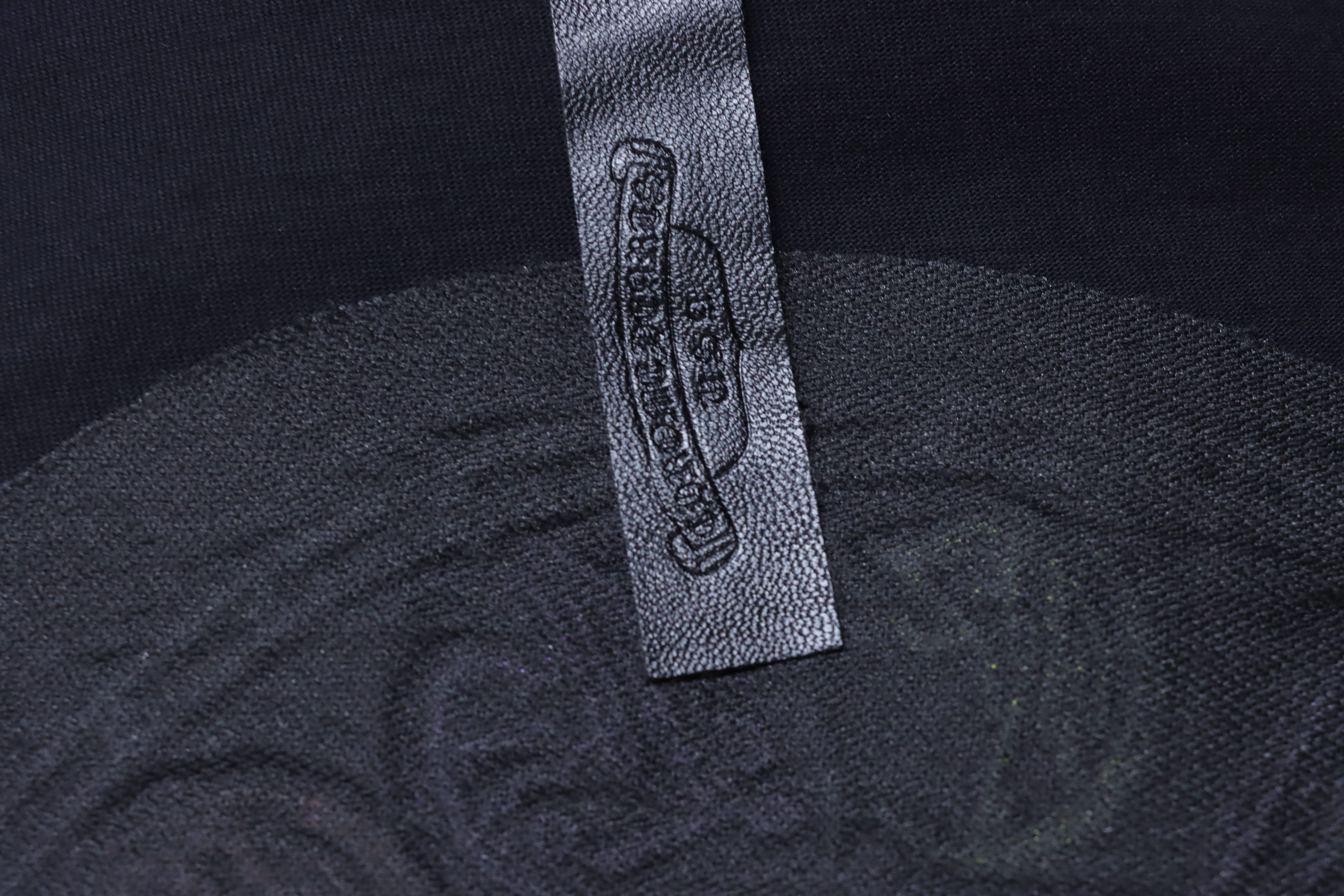 Chrome Hearts Multicolor Horseshoe Applique Embroidery T-Shirt Black h170