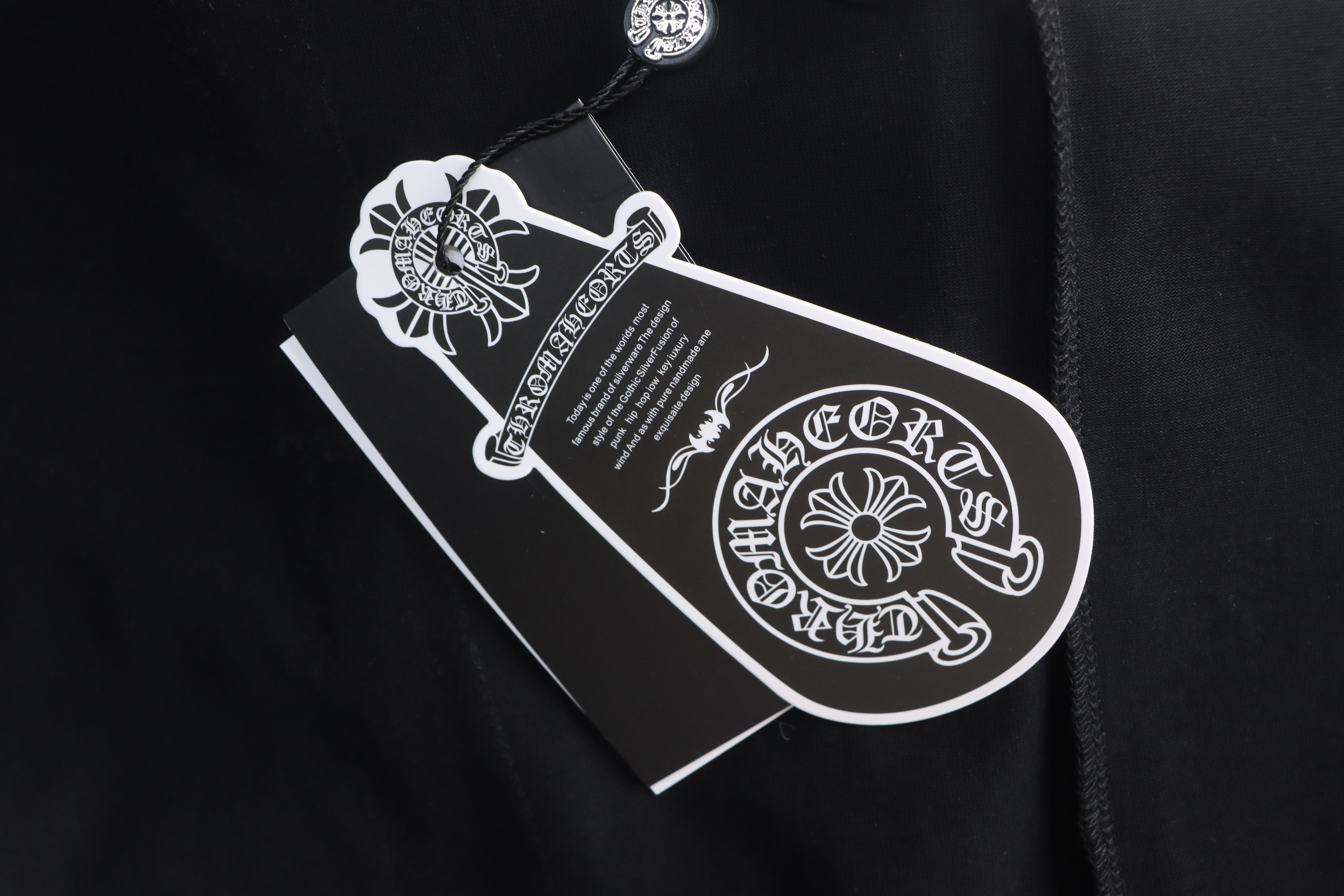 Chrome Hearts Pink Sword Print Short Sleeve T-Shirt h170