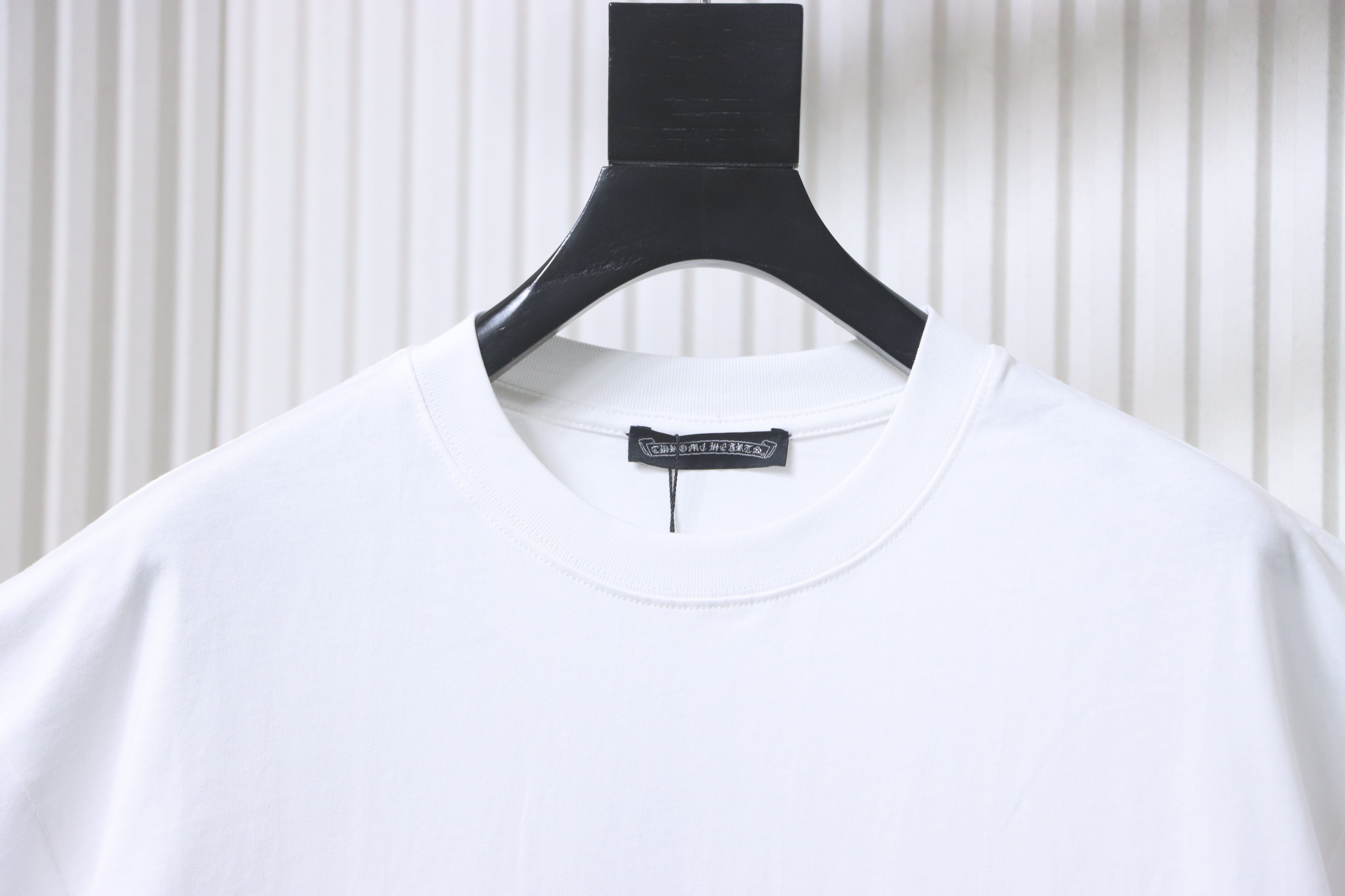 Chrome Hearts Sanskrit Letter Print Crewneck Short Sleeve T-Shirt White h130