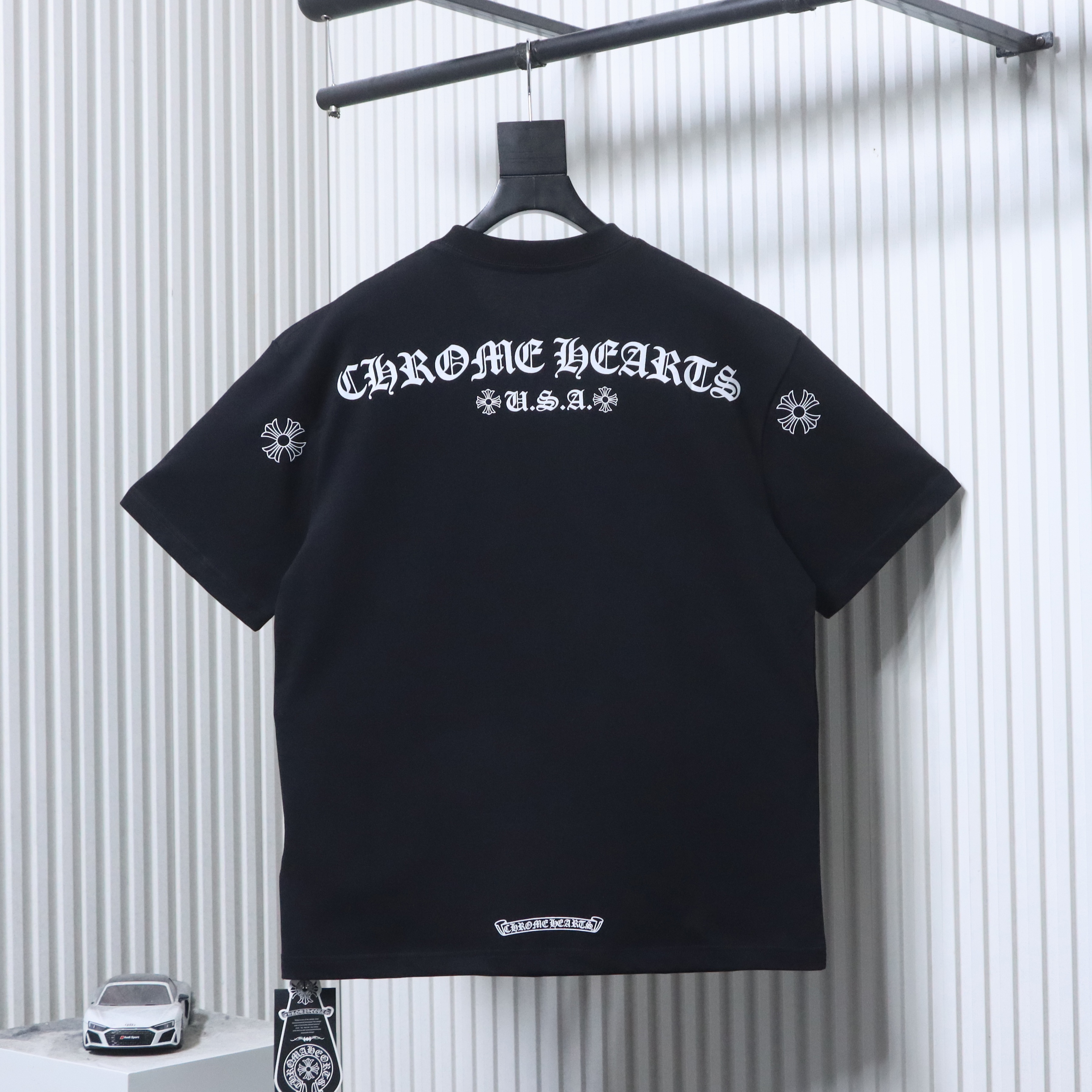 Chrome Hearts Sanskrit Print Short Sleeve T-Shirt Black h170