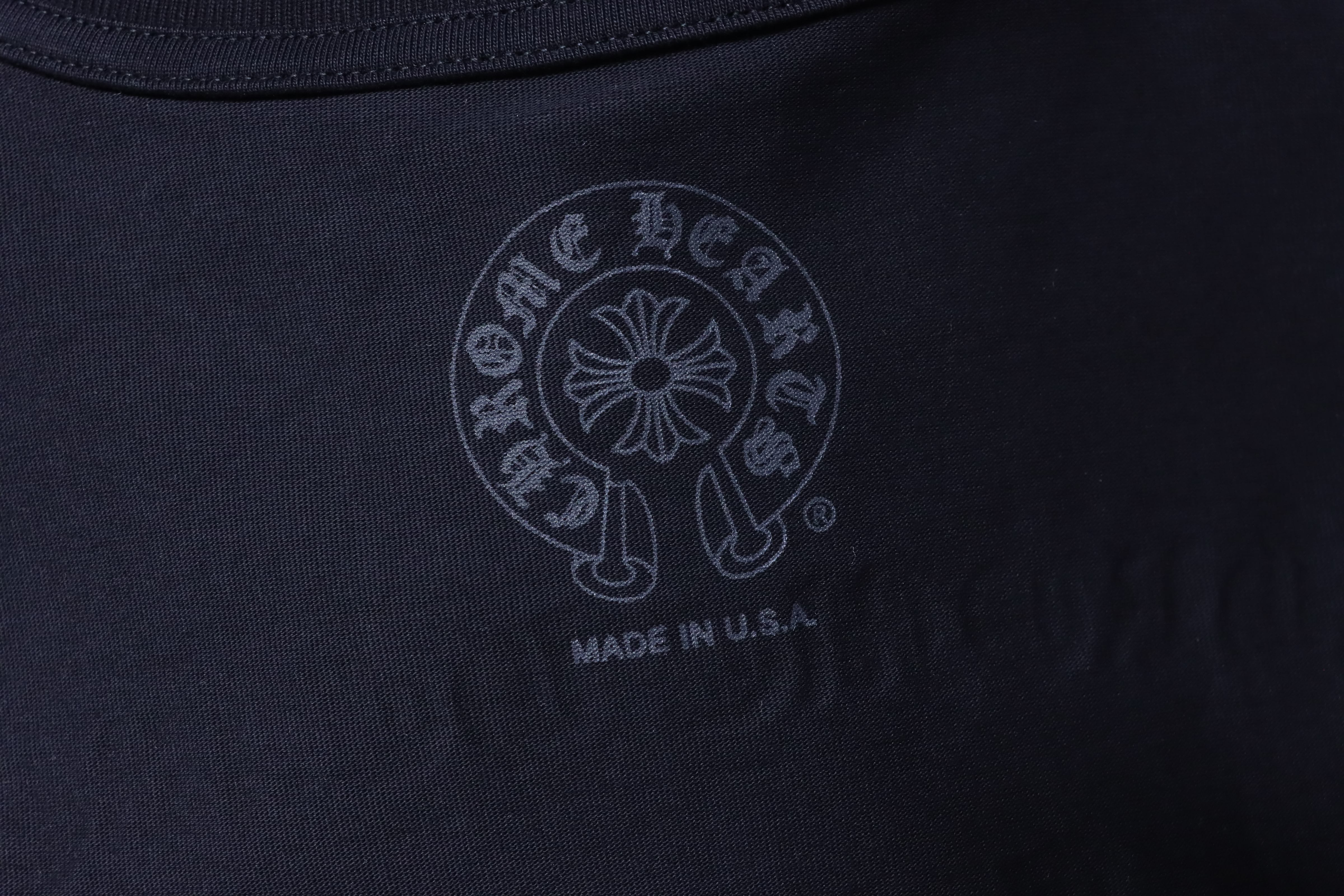Chrome Hearts Sanskrit Scroll Print T-Shirt Black h170