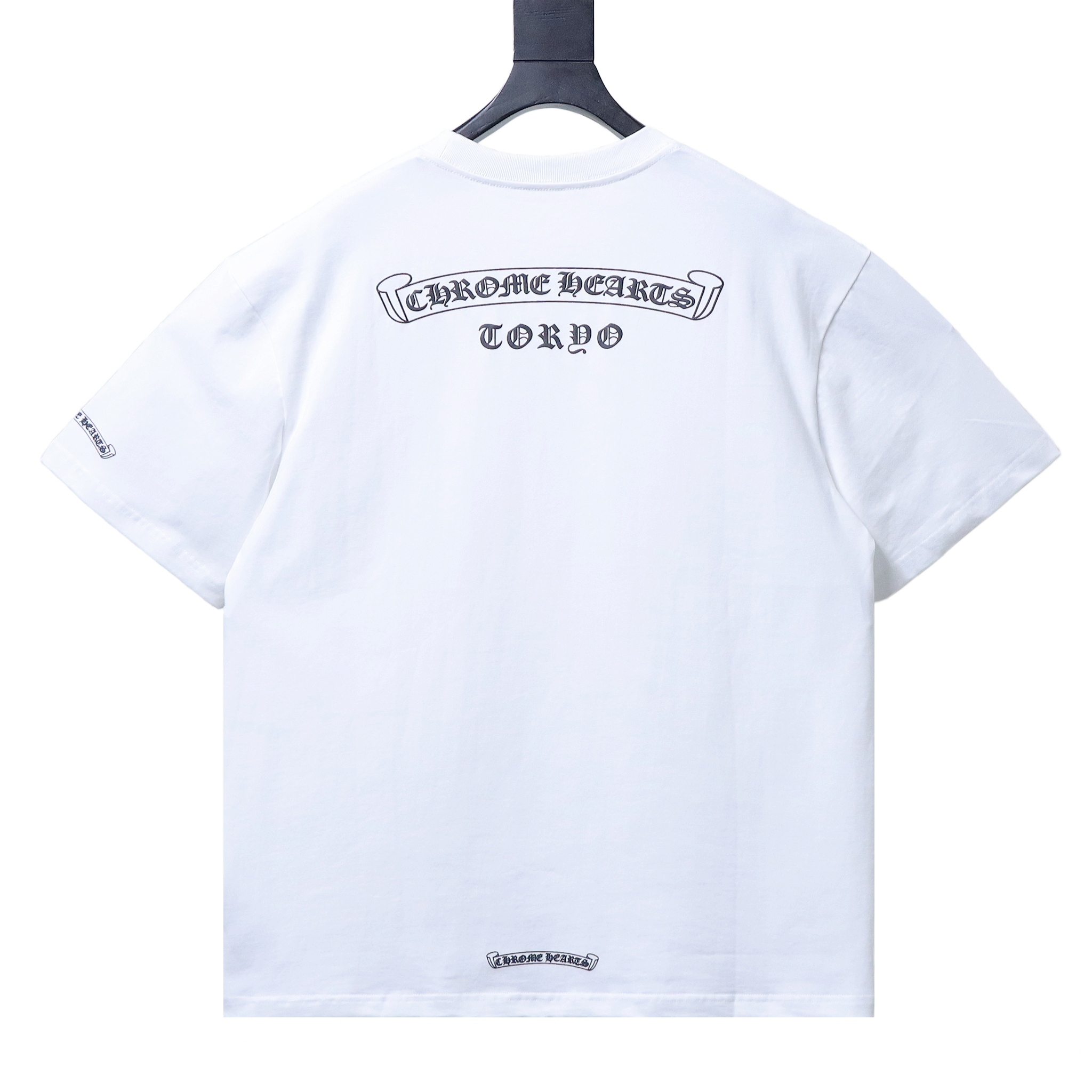 Chrome Hearts Sanskrit Scroll Print T-Shirt White h170
