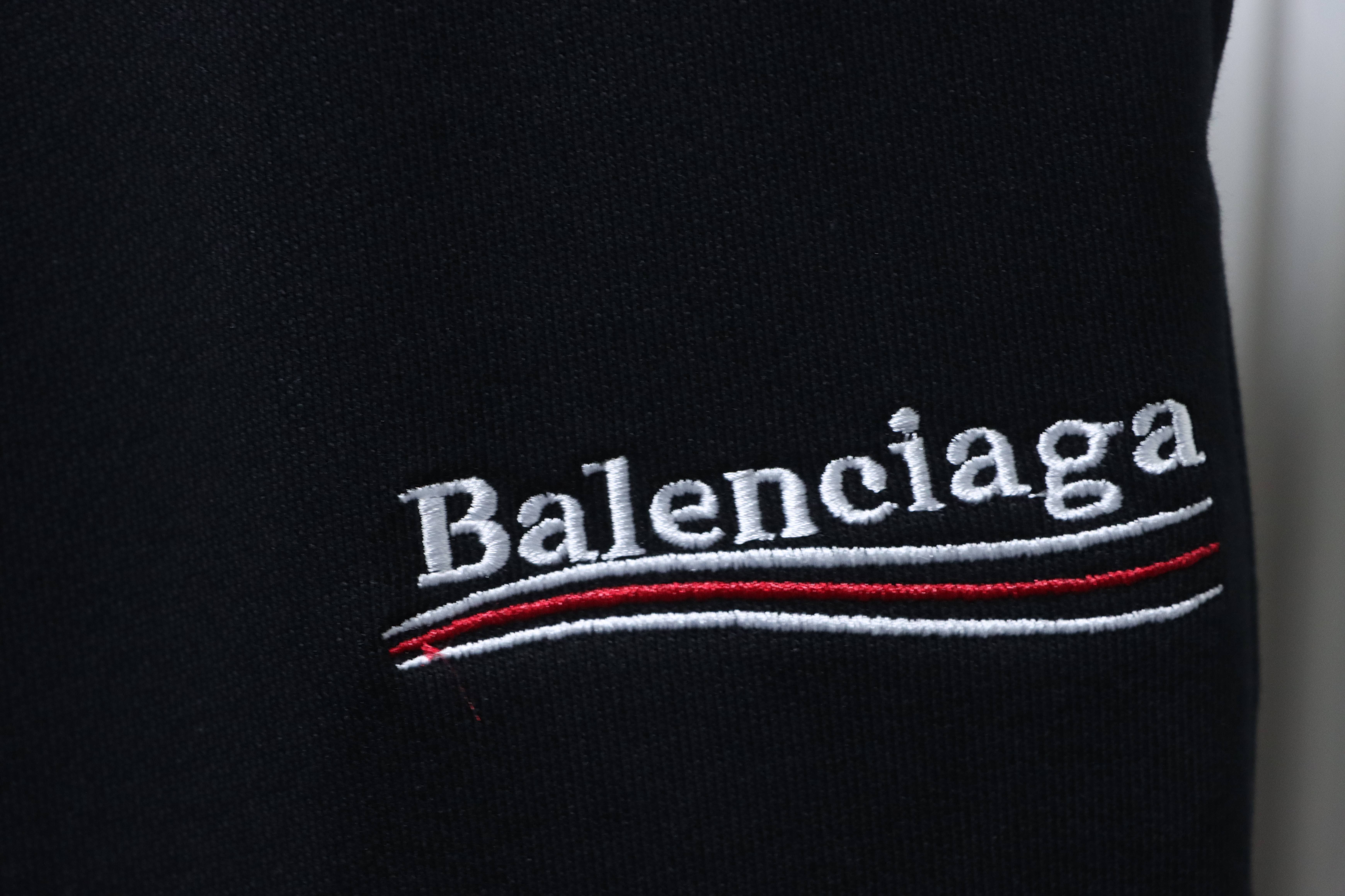Balenciaga 23SS Coke Embroidered Wide-Leg Pants h230
