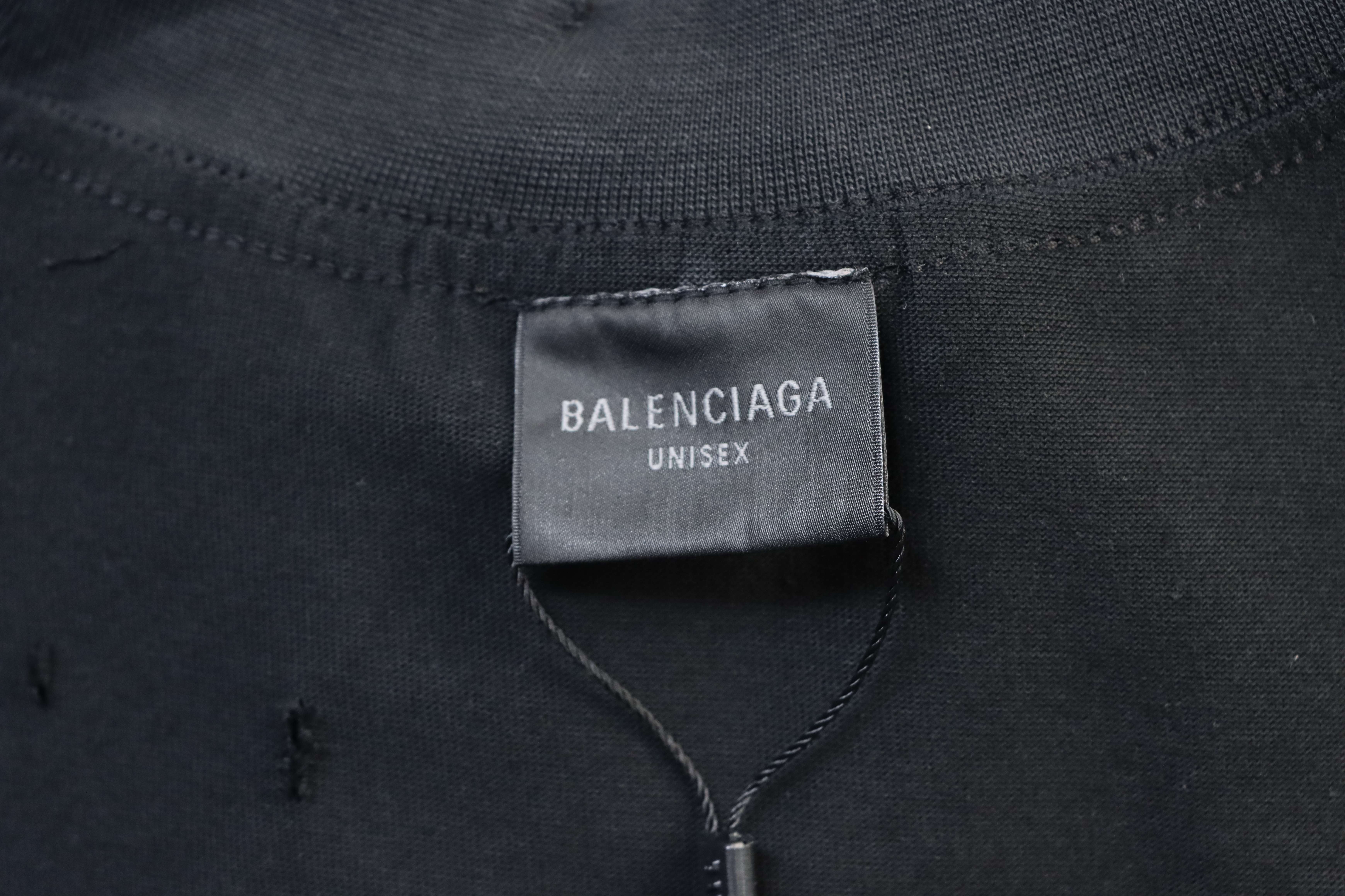 Balenciaga 24SS Castle Printed Vintage T-shirt h150
