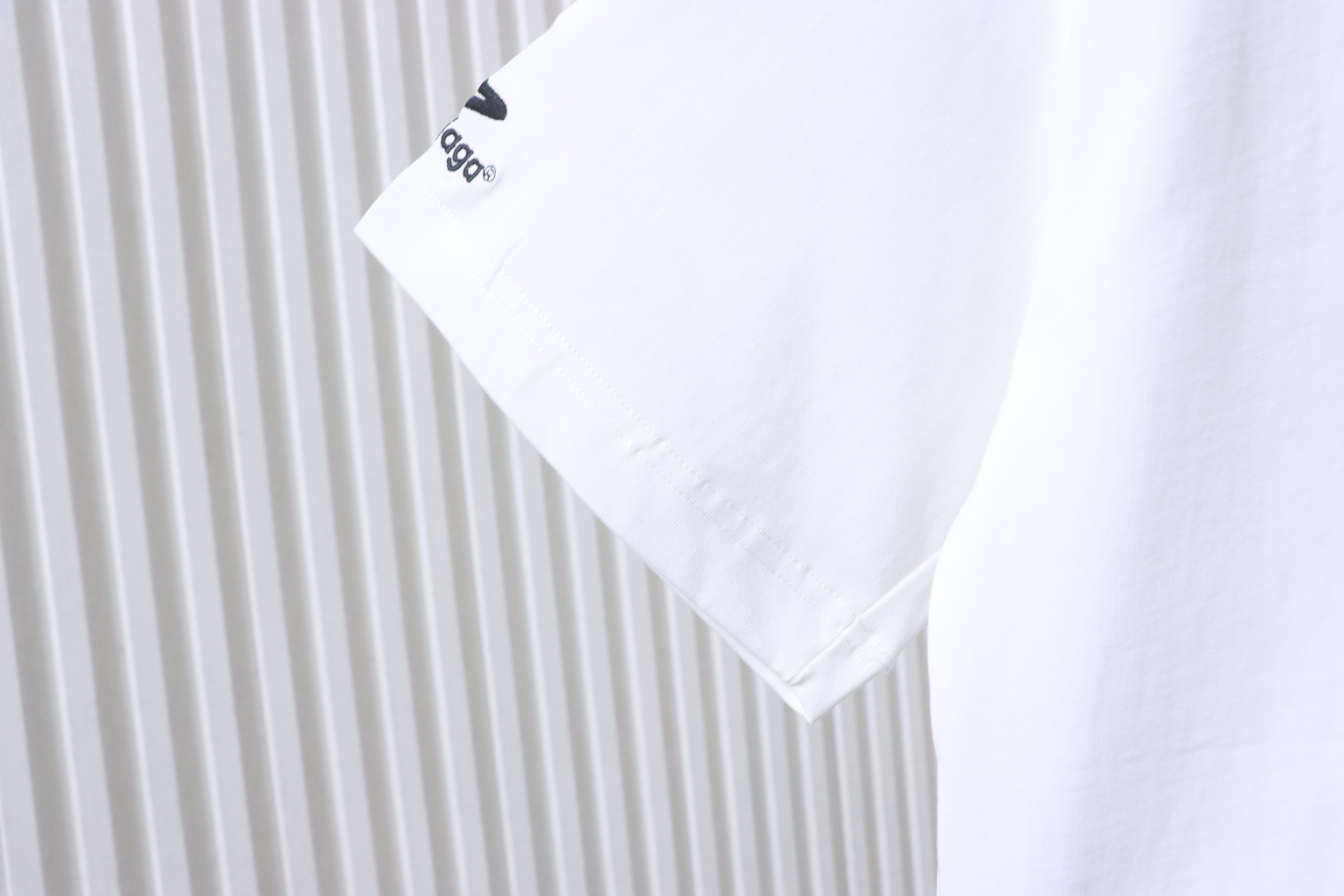 Balenciaga 25SS 3M Ski Series Embroidered T-shirt White
