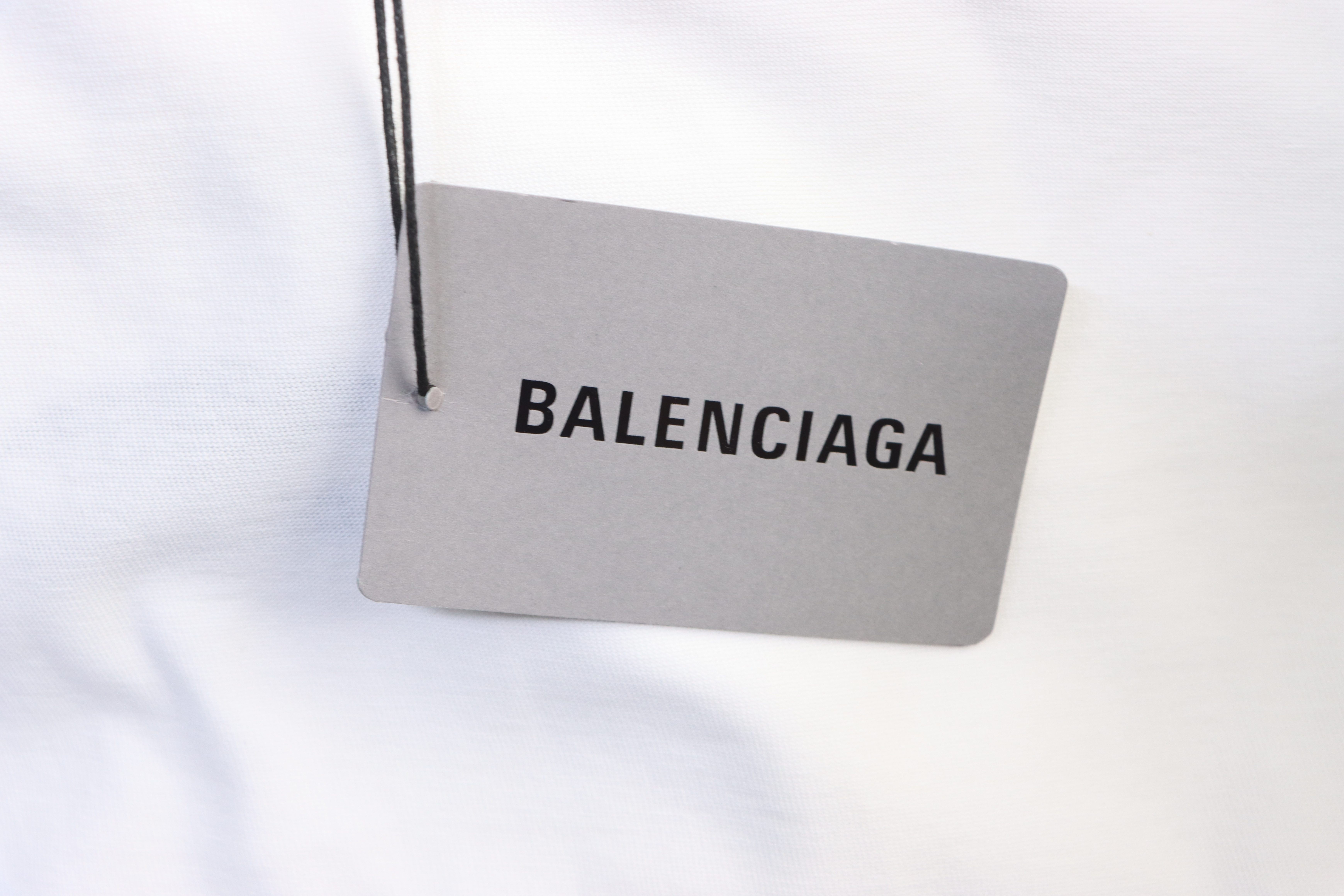 Balenciaga 25SS 3M Ski Series Embroidered T-shirt White