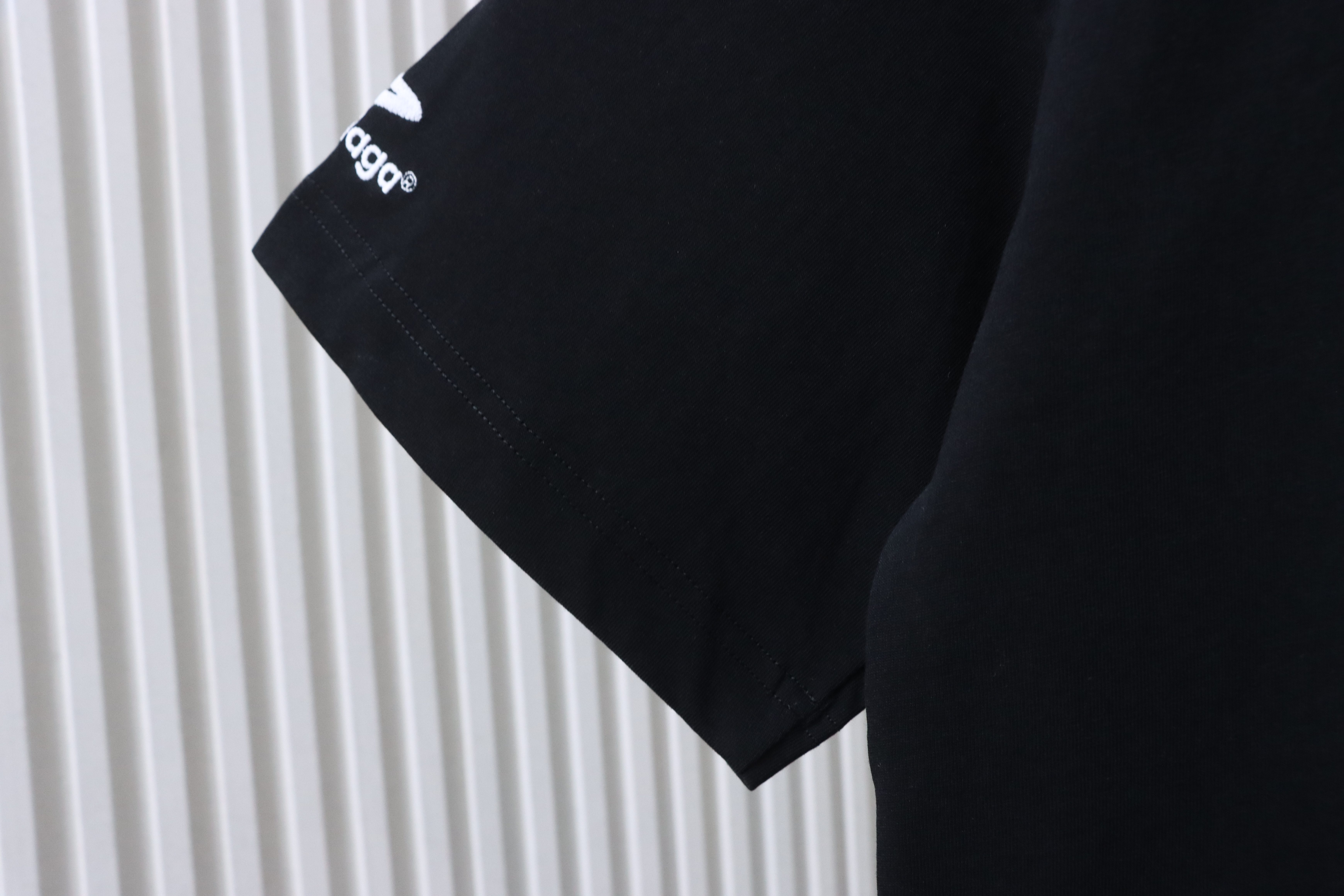 Balenciaga 25SS 3M Ski Series Embroidered T-shirt Black