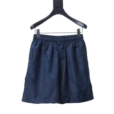 Balenciaga 25SS Allover Jacquard Pattern Shorts h190 01