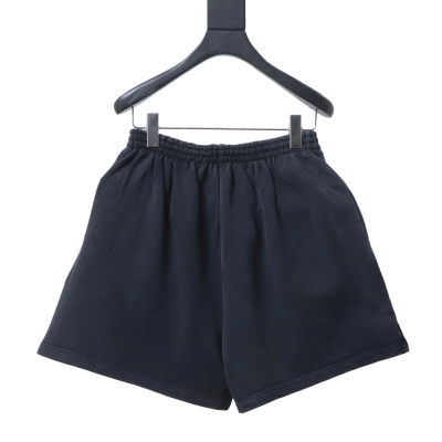 Balenciaga 25SS Badge Embroidered Shorts h200 02
