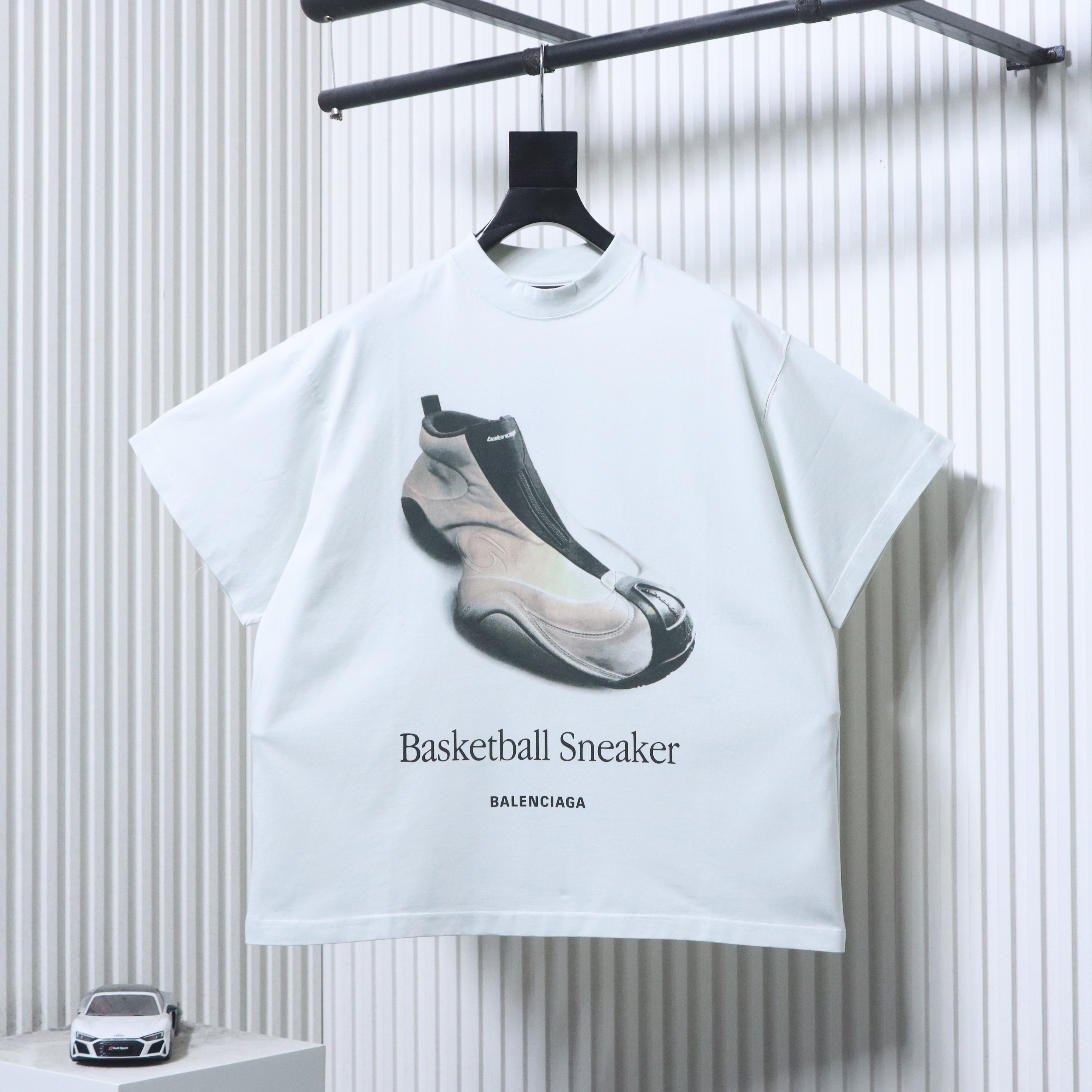 Balenciaga 25SS Basketball Sneaker Printed T-shirt h180