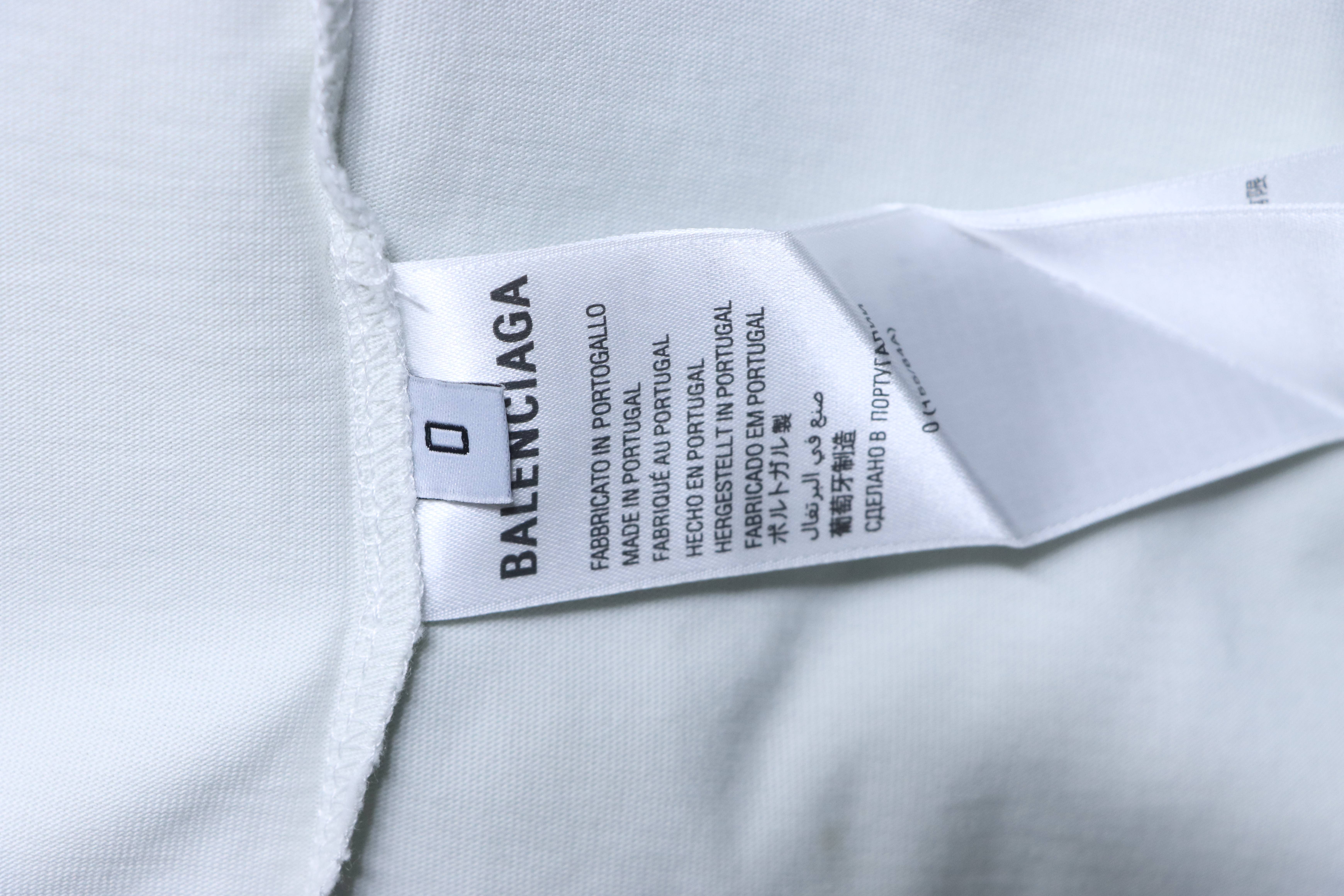 Balenciaga 25SS Basketball Sneaker Printed T-shirt h180