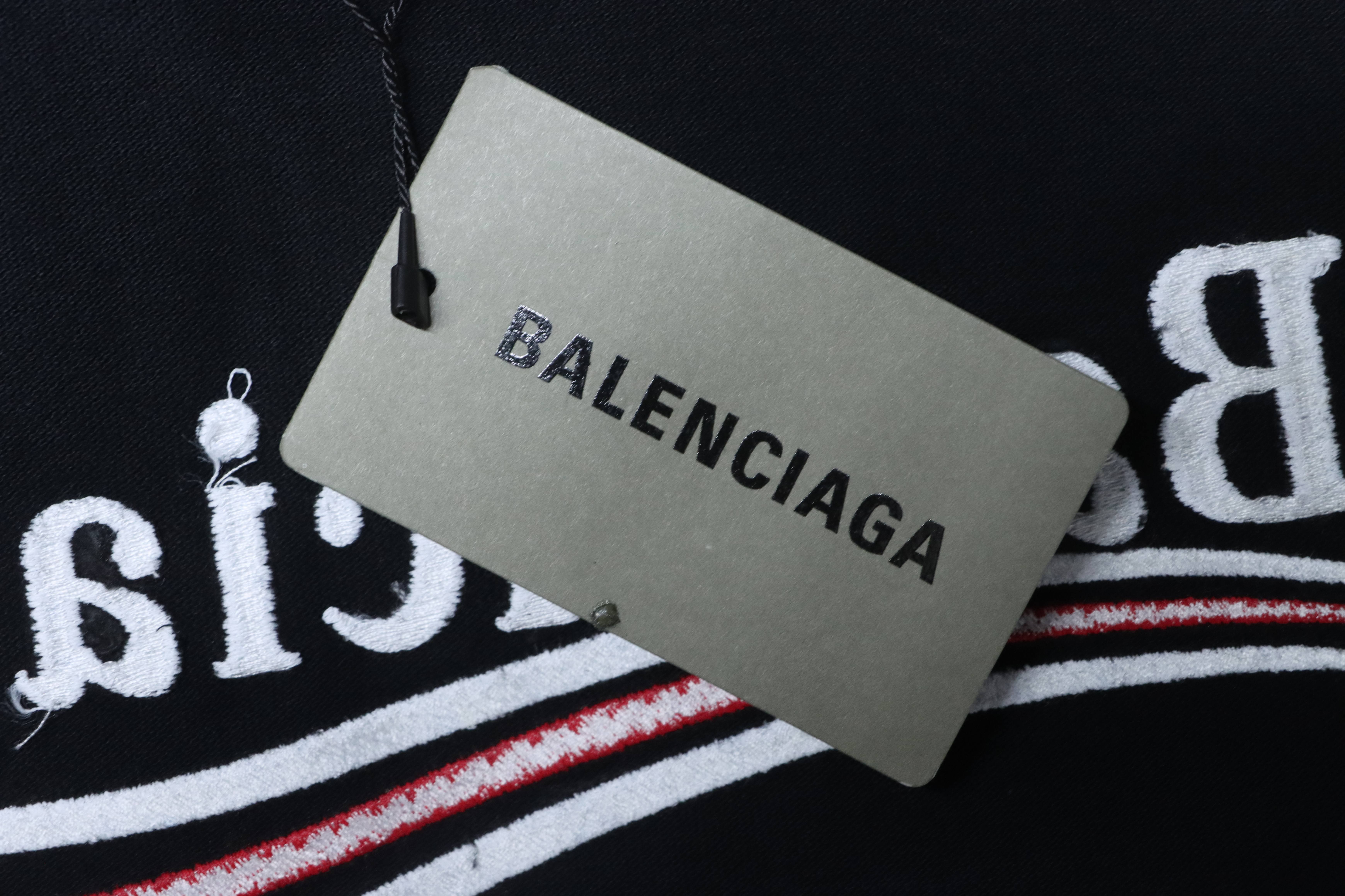 Balenciaga 25SS Coke Embroidered Polo T-shirt h210
