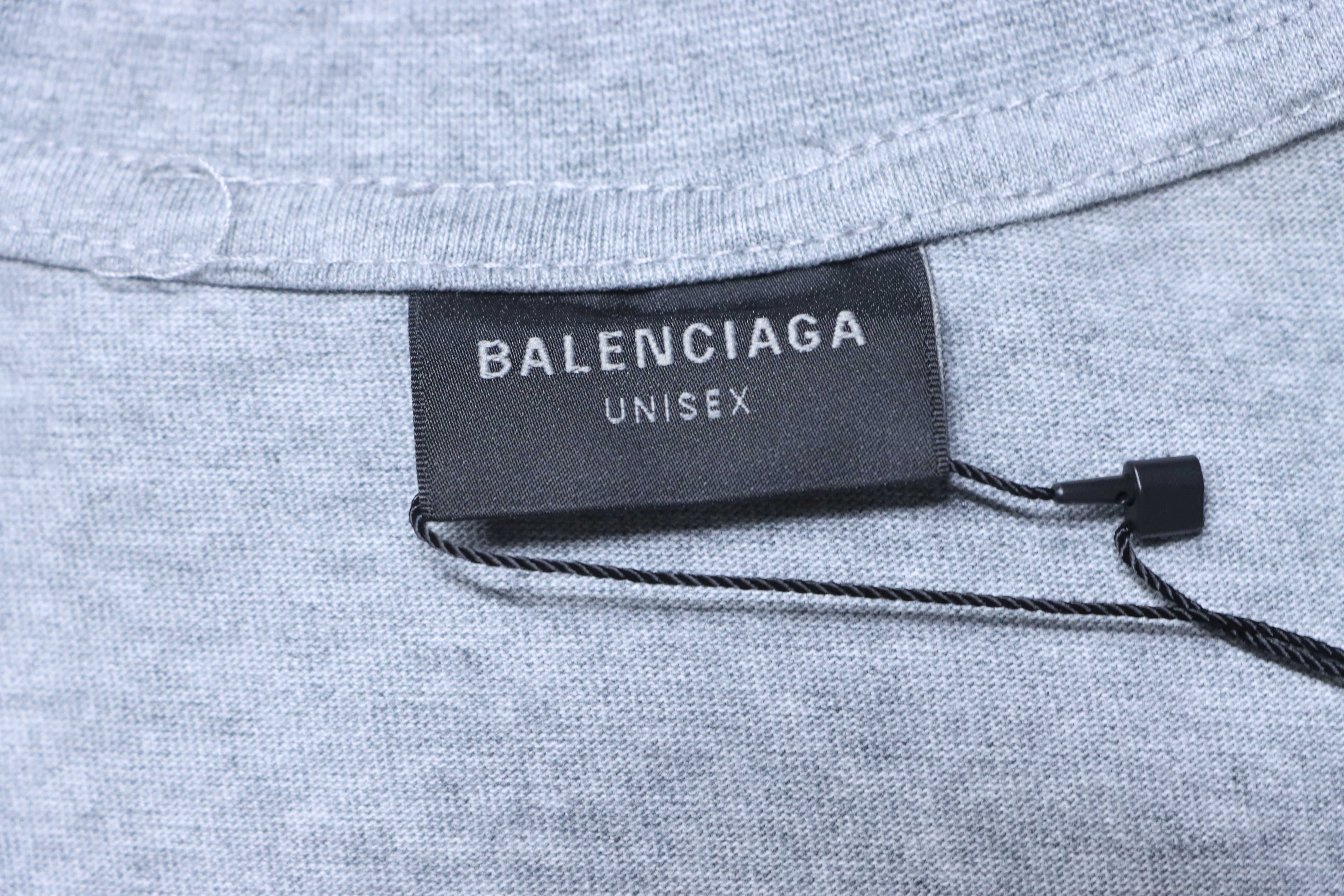 Balenciaga 25SS Grey Masking Tape T-shirt h190