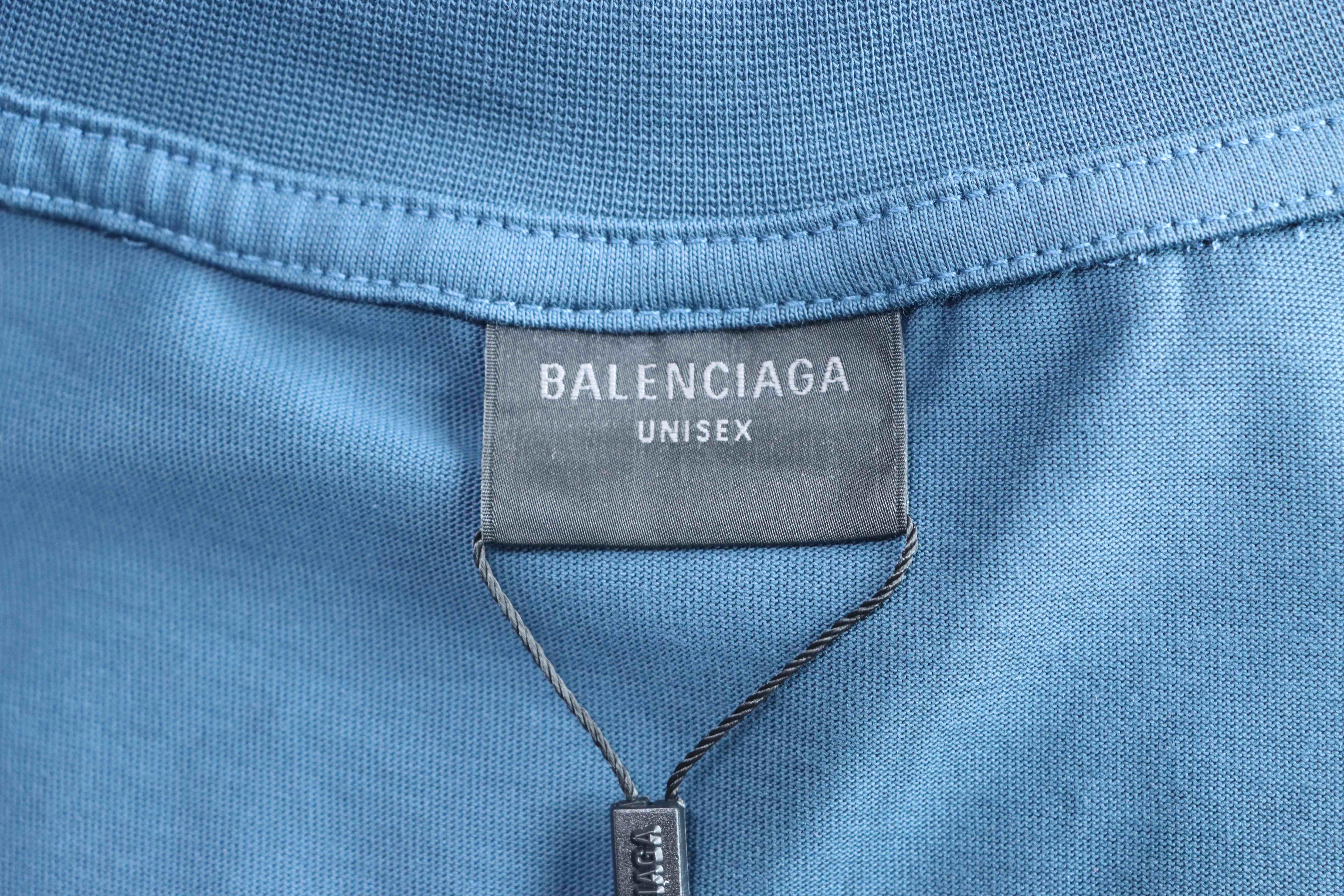 Balenciaga 25SS New Classic Spike Double-B Embroidered T-shirt h150