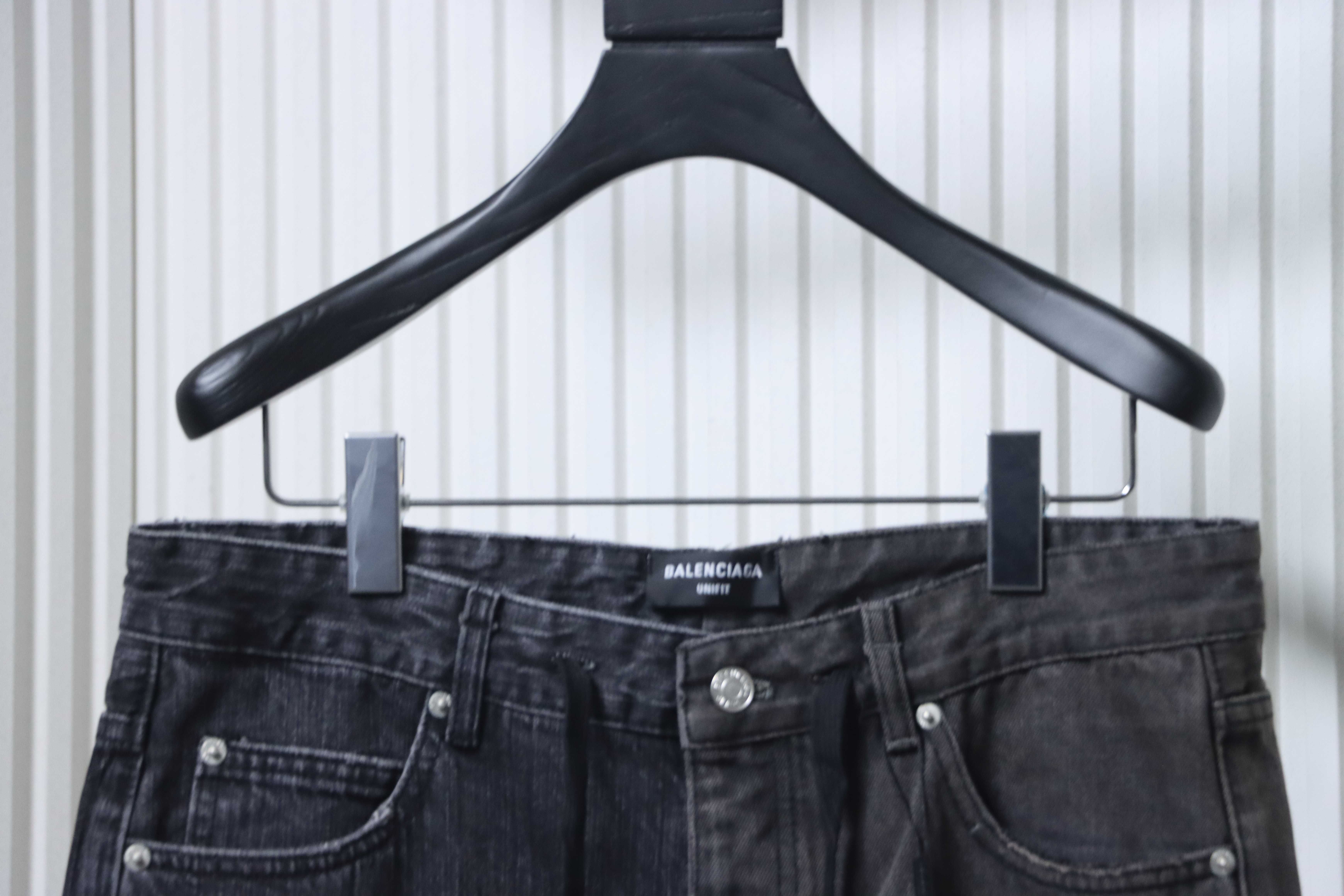 Balenciaga 25SS New Spliced Denim Jeans h310