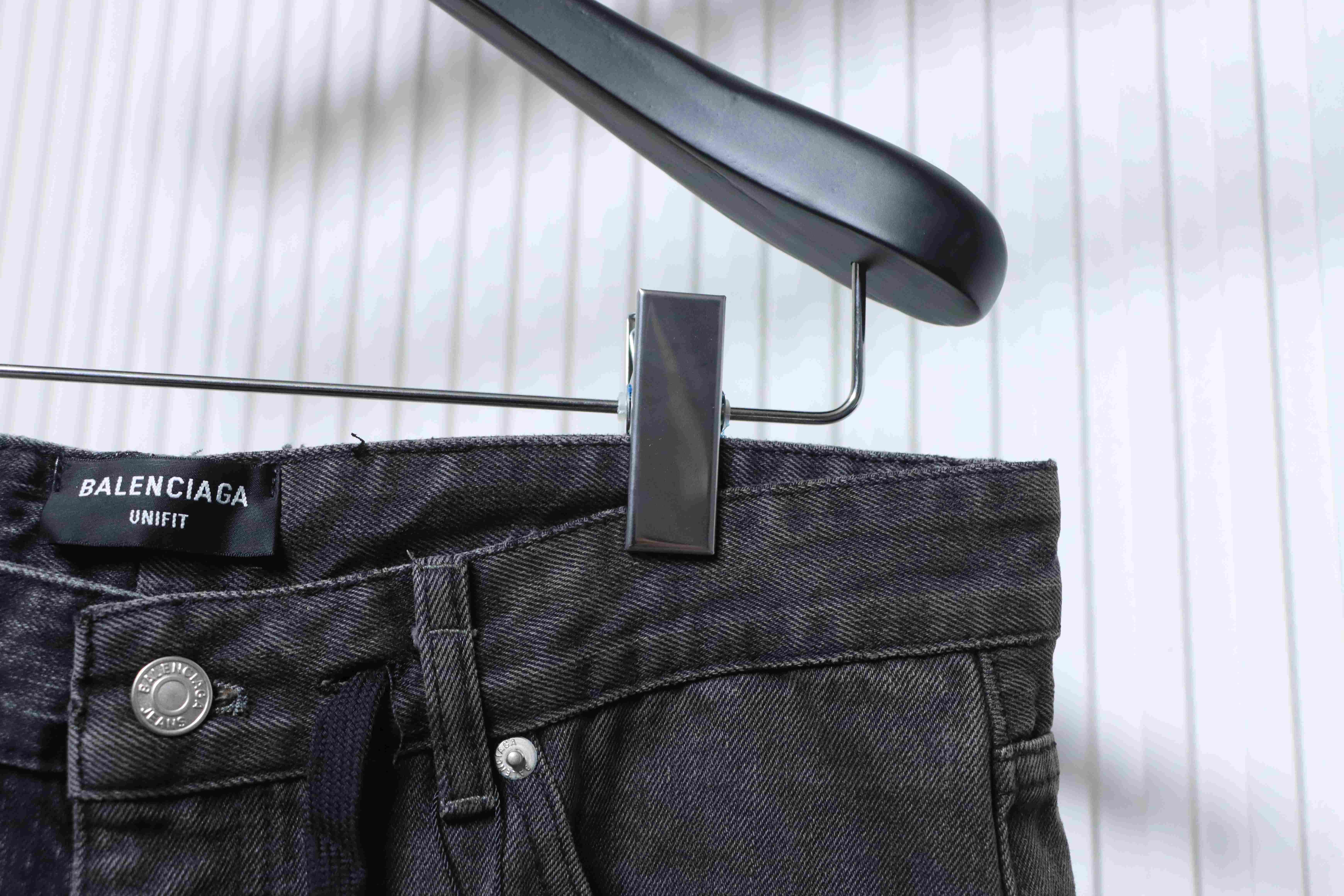 Balenciaga 25SS New Spliced Denim Jeans h310