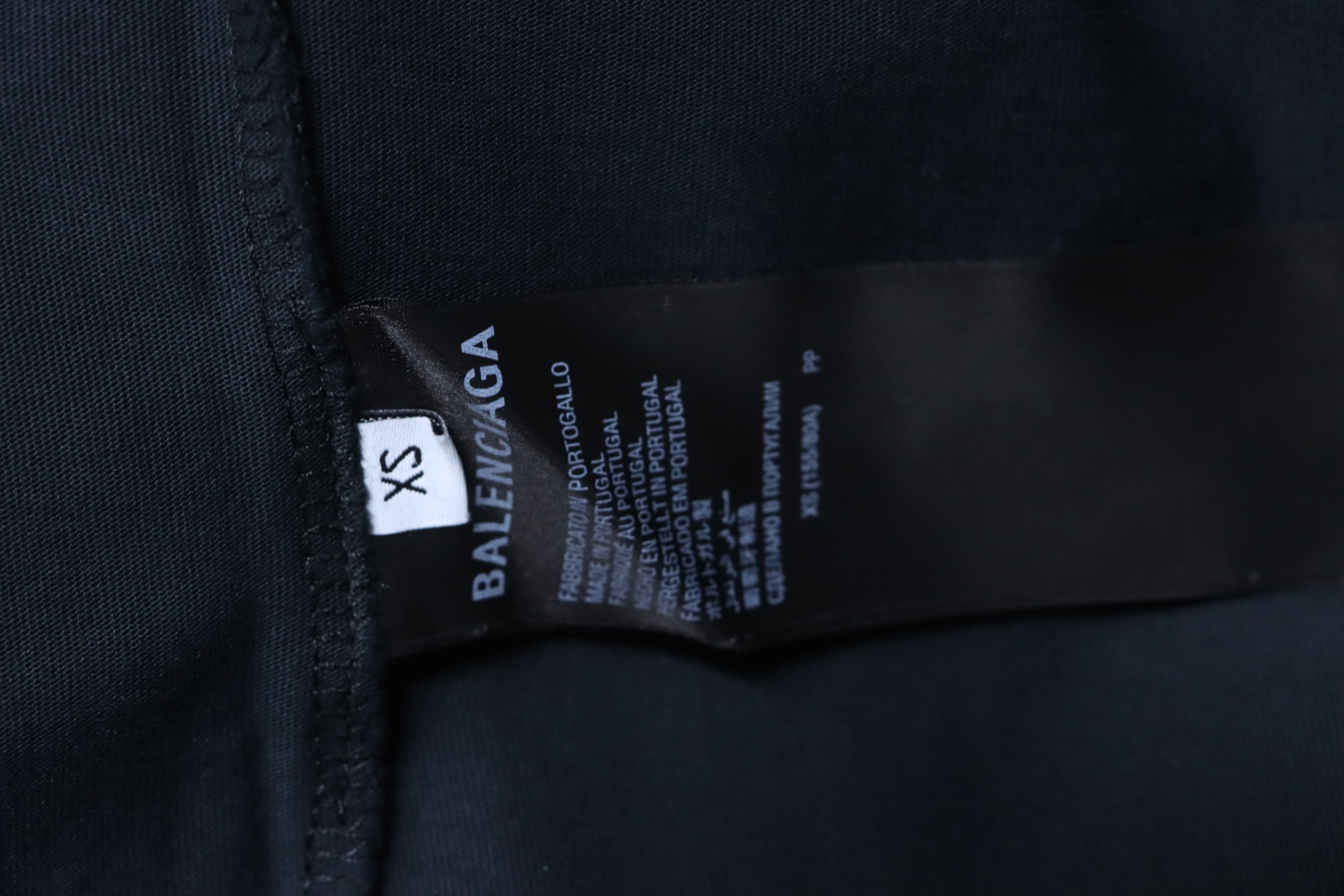 Balenciaga 25SS Silver Tape T-shirt h190