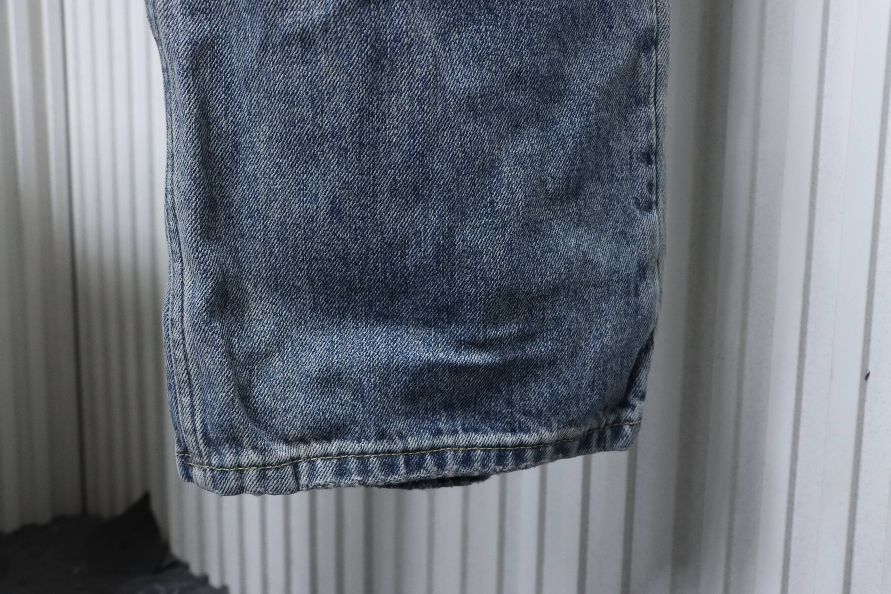 Balenciaga 25SS Washed Destroyed Ripped Jeans h340