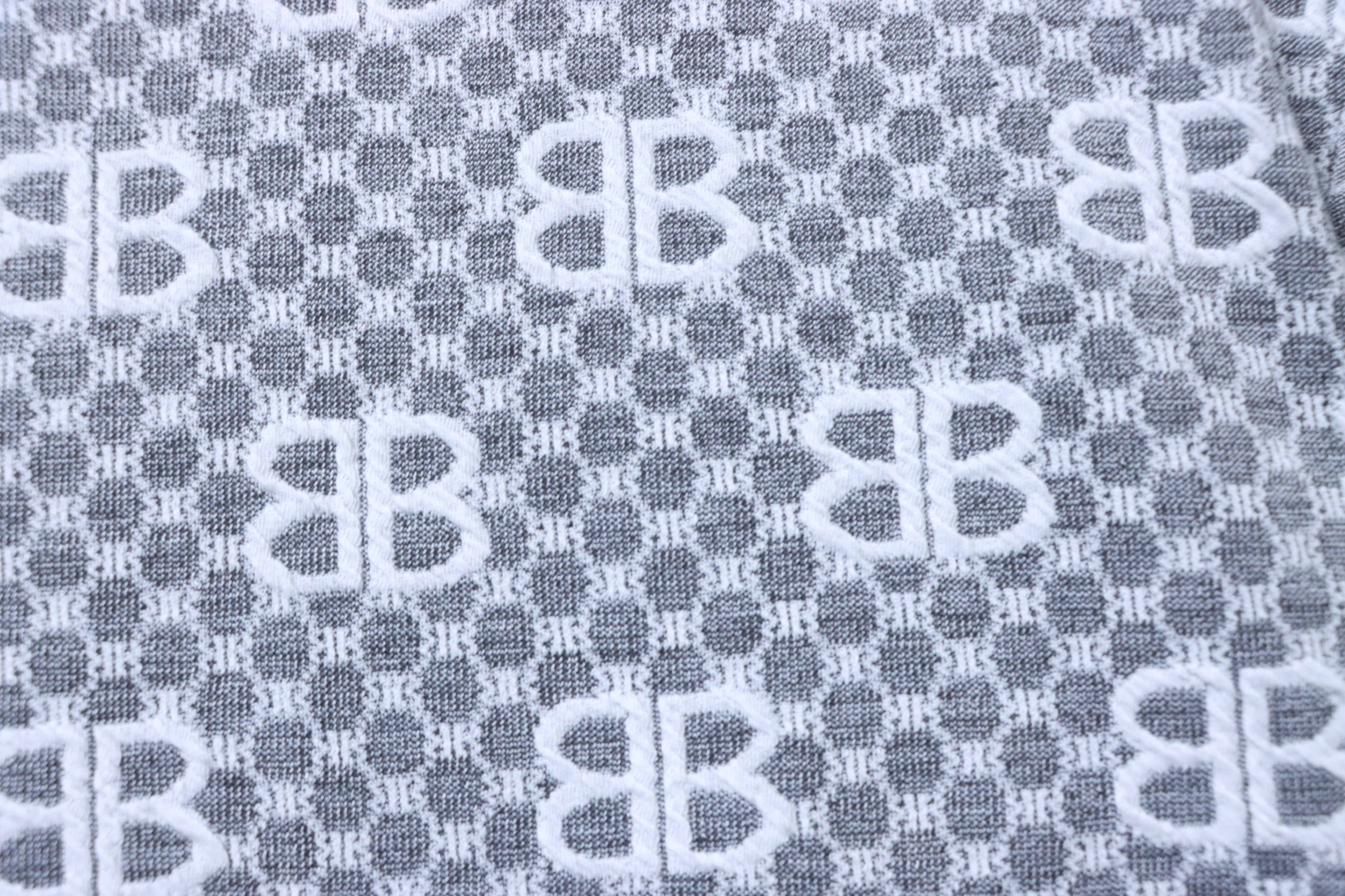 Balenciaga 26SS Allover BB Monogram Jacquard T-shirt 