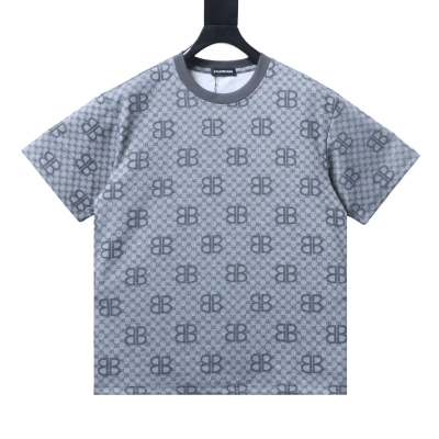 Balenciaga 26SS Allover BB Monogram Jacquard T-shirt  01