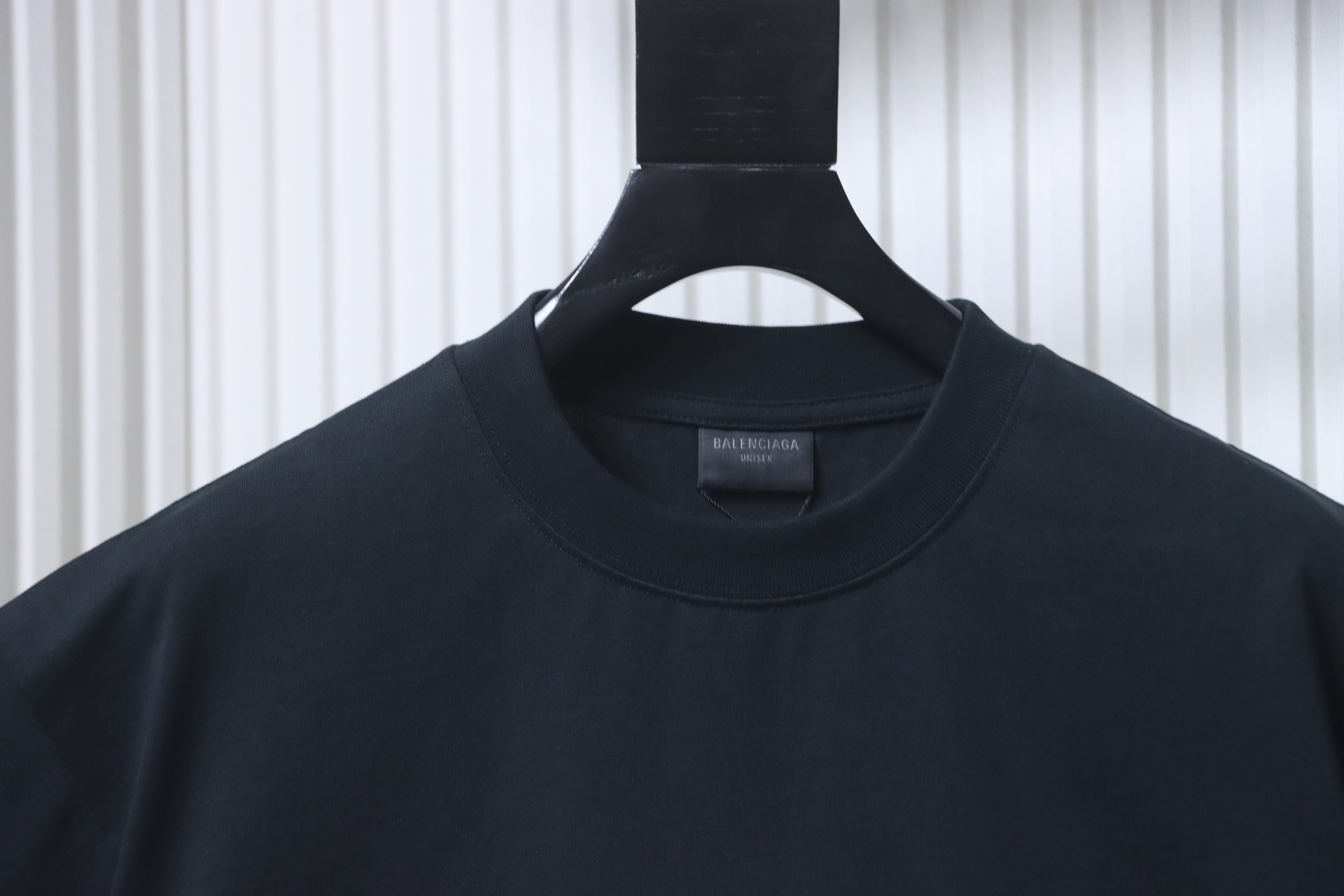 Balenciaga 26SS Crest Black Gradient Letter T-shirt h170