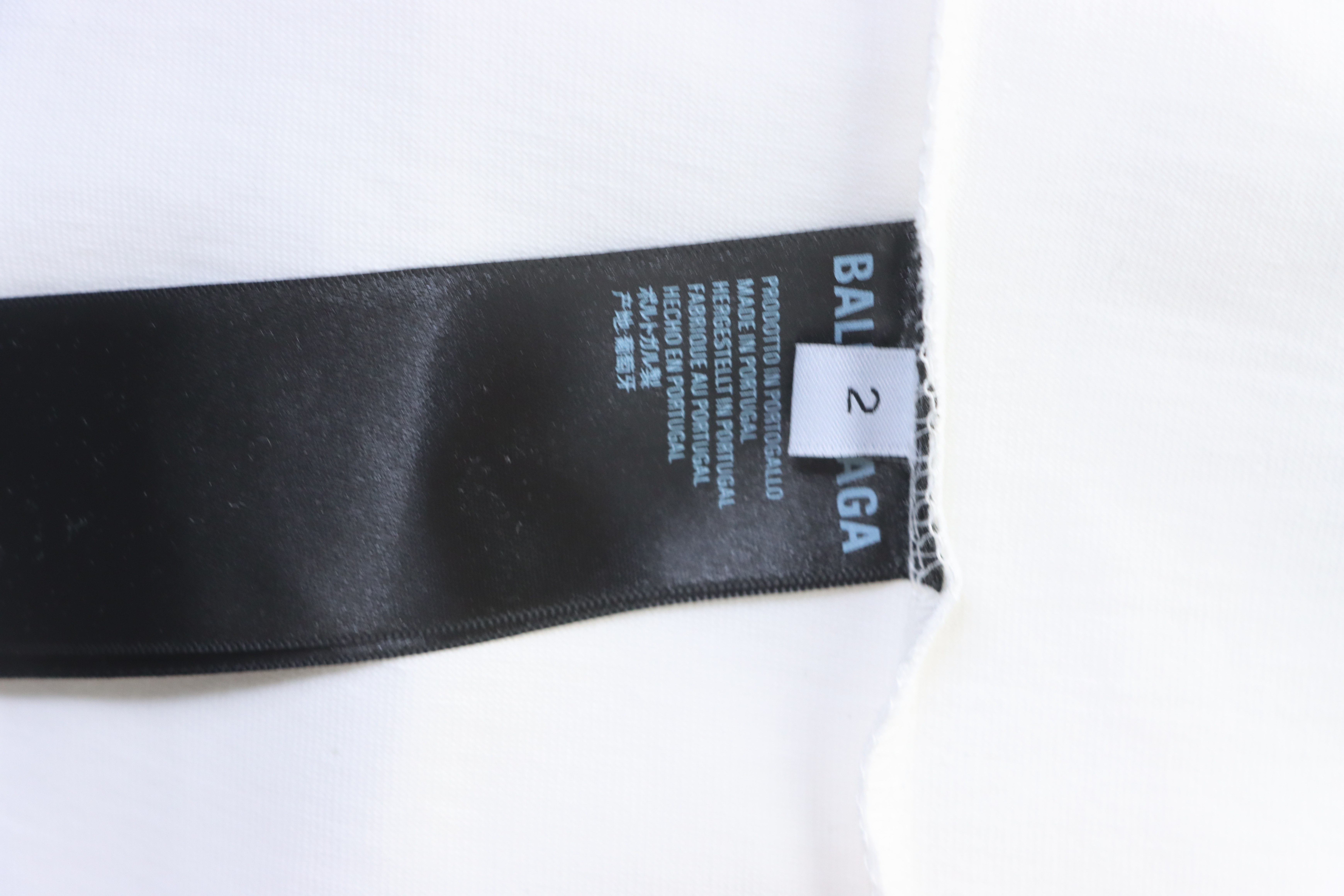 Balenciaga 26SS Klein Blue Melting M Letter T-shirt h170