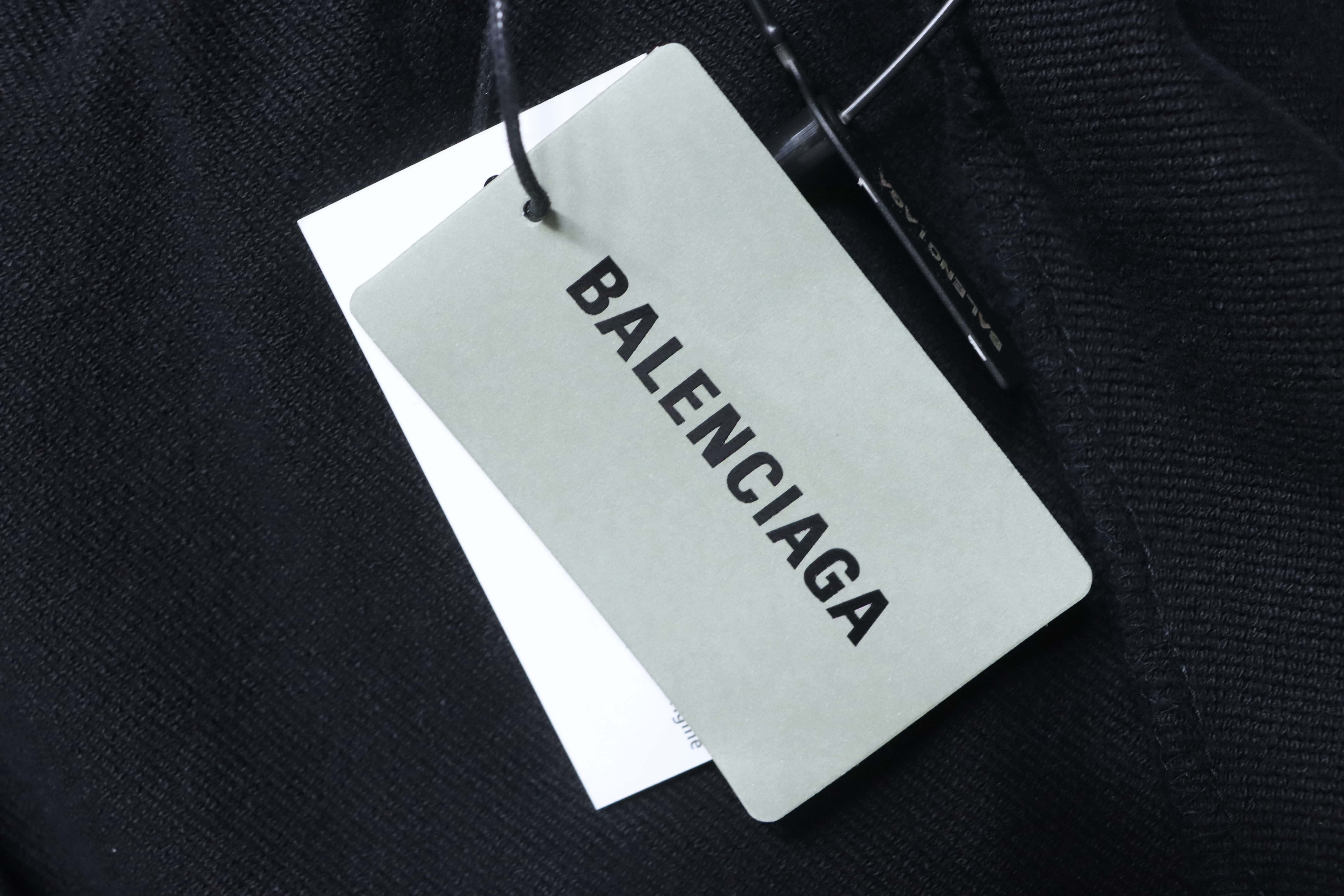 Balenciaga 26SS Masking Tape Letter Printed Elastic Waist Casual Shorts h190