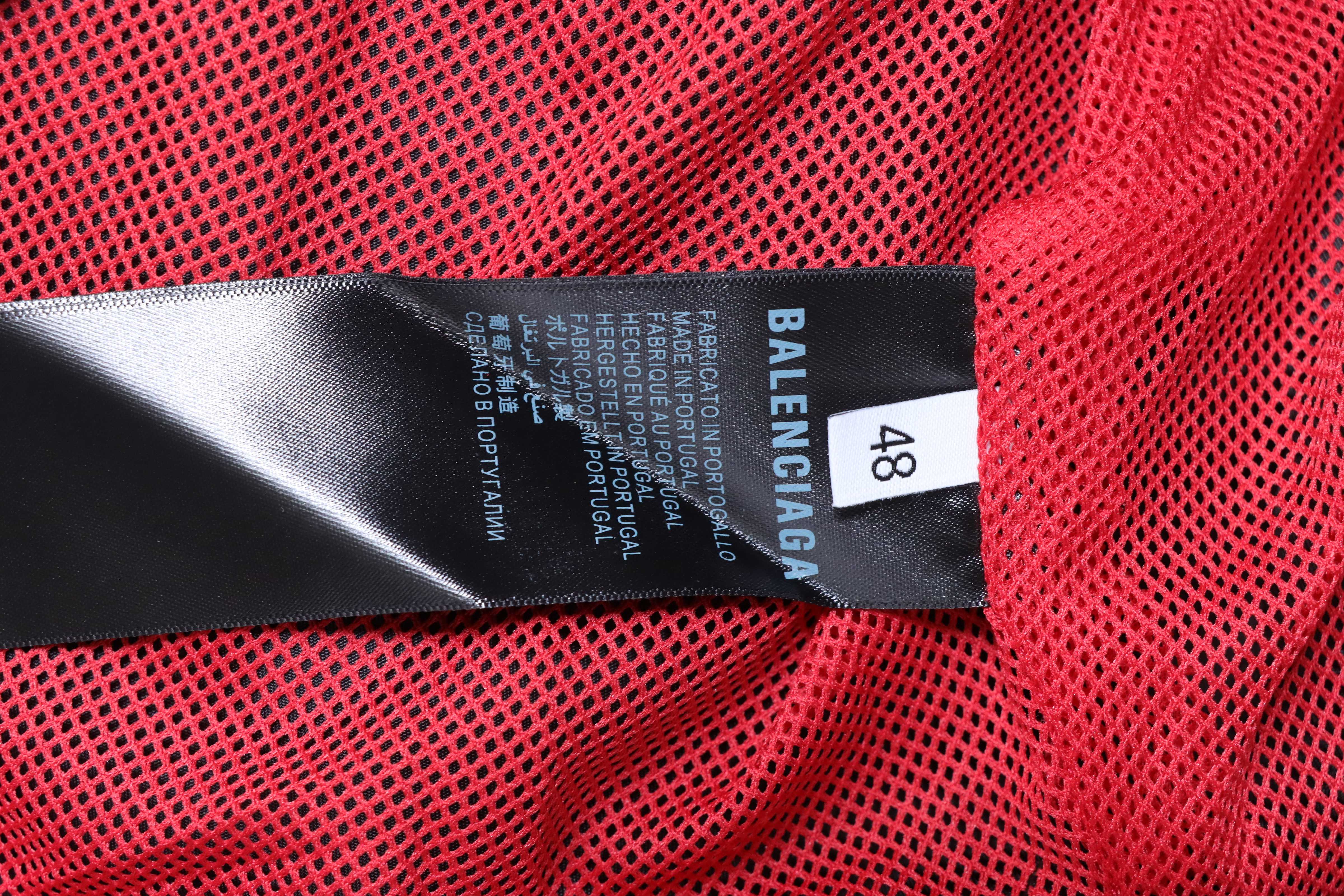 Balenciaga 26SS NBA Collaborative Knicks Waterproof Zip-Up Coach Jacket h270