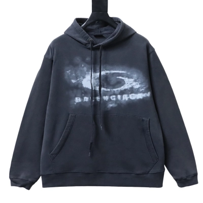 Balenciaga 26SS Washed Haze Printed  Sweatshirt h270 01