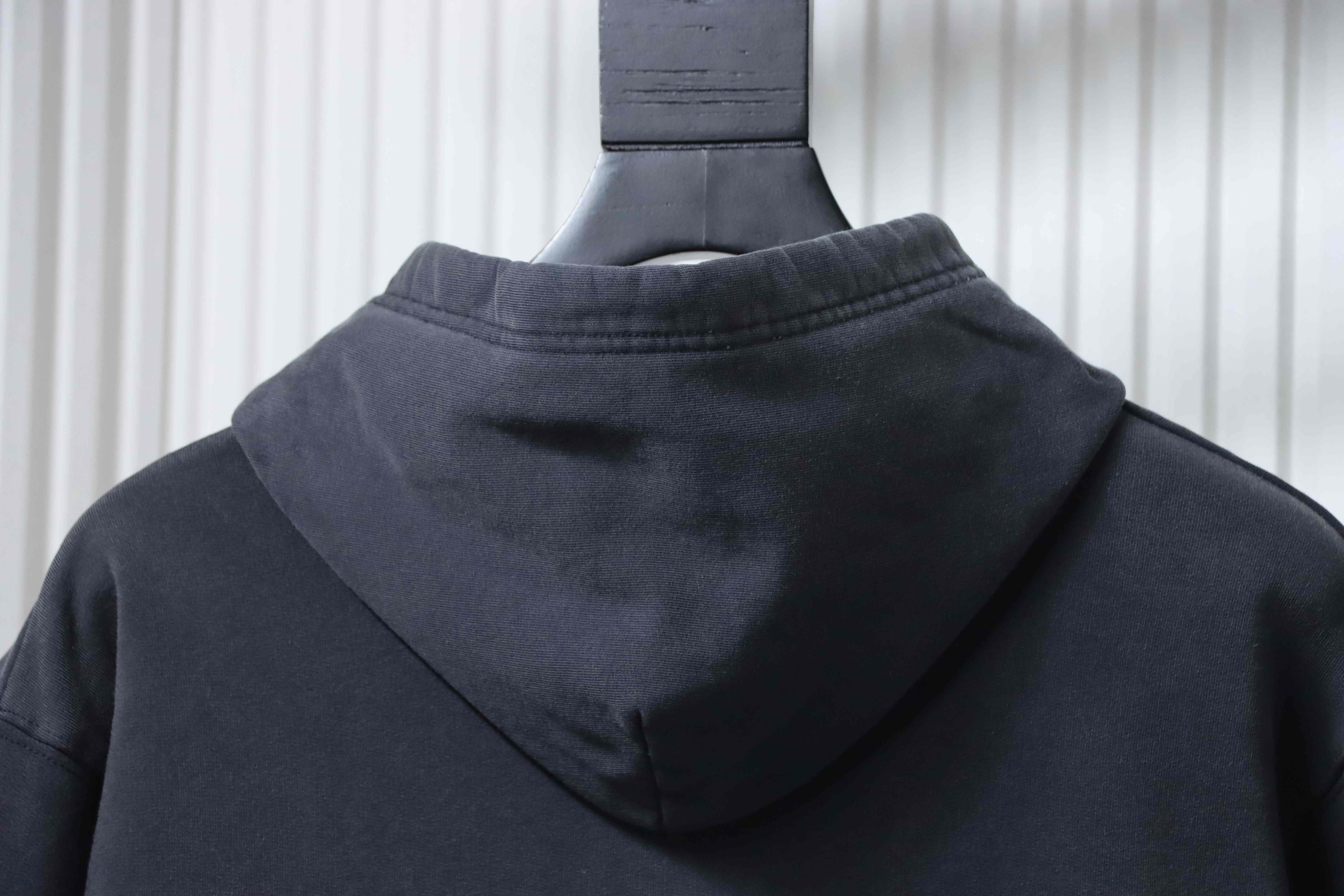 Balenciaga 26SS Washed Haze Printed  Sweatshirt h270