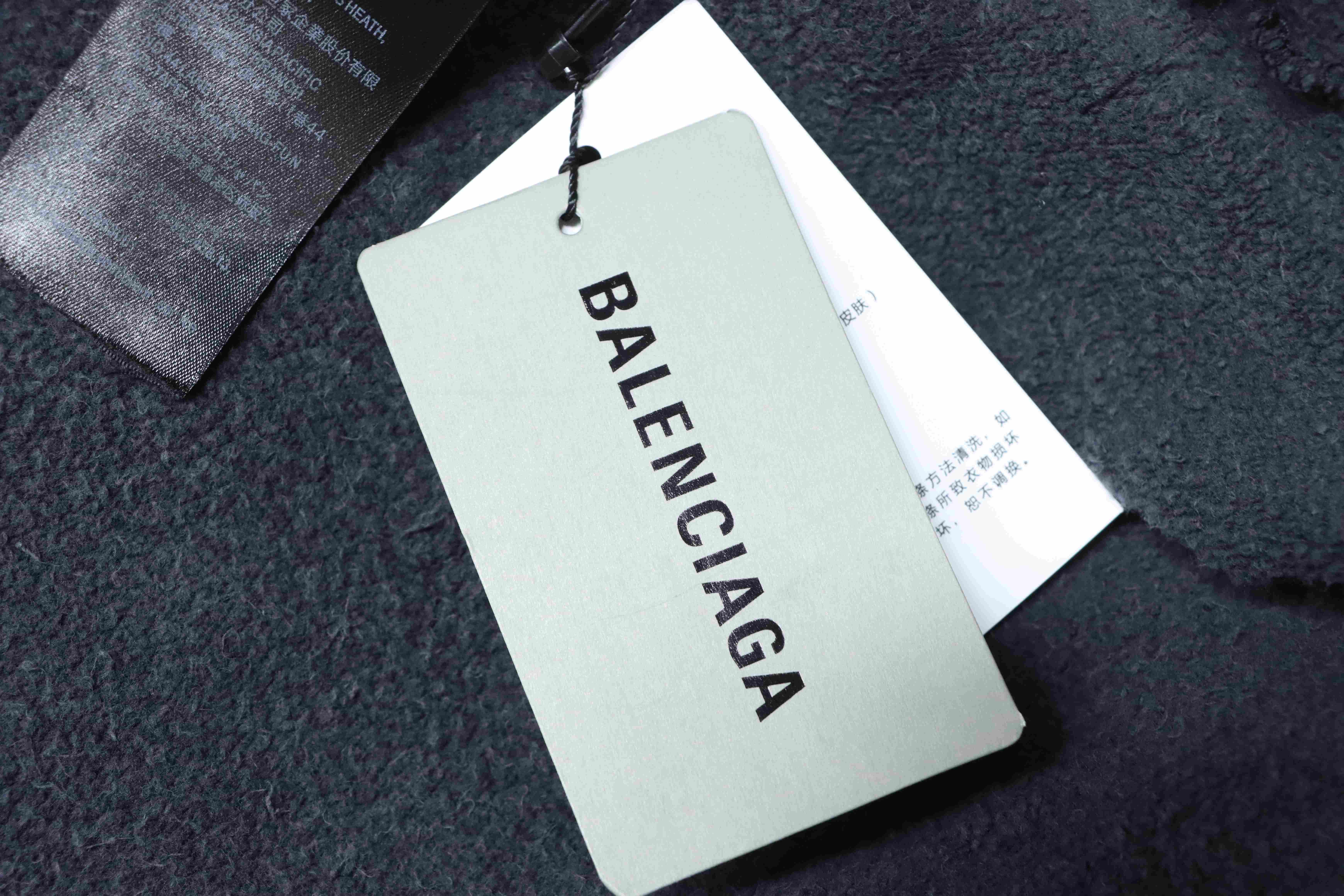 Balenciaga 26SS Washed Haze Printed  Sweatshirt h270