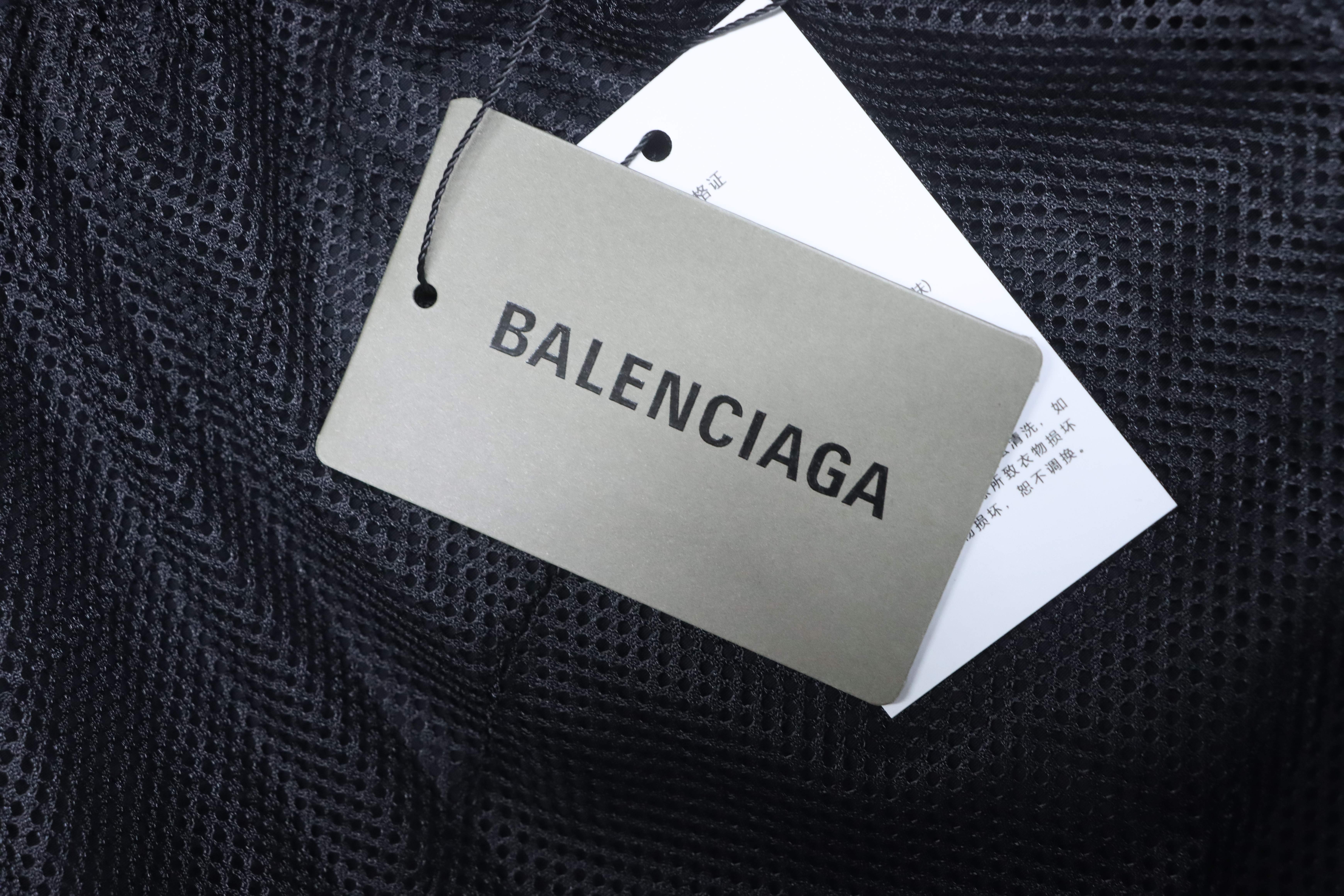 Balenciaga 26SS White Tape Printed Tracksuit Pants h230