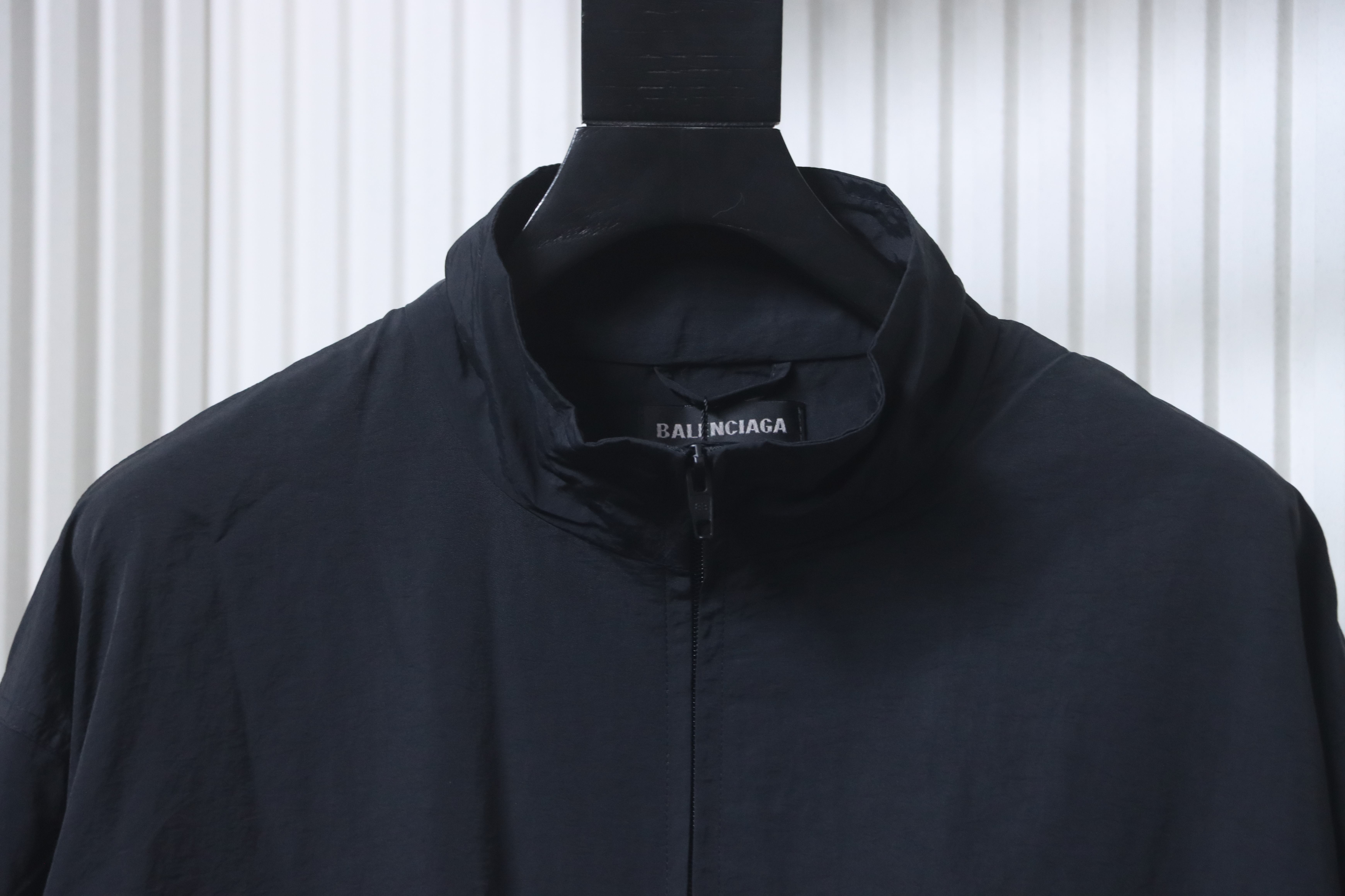 Balenciaga 26SS Black Tape Printed Tracksuit Windbreaker Jacket h270