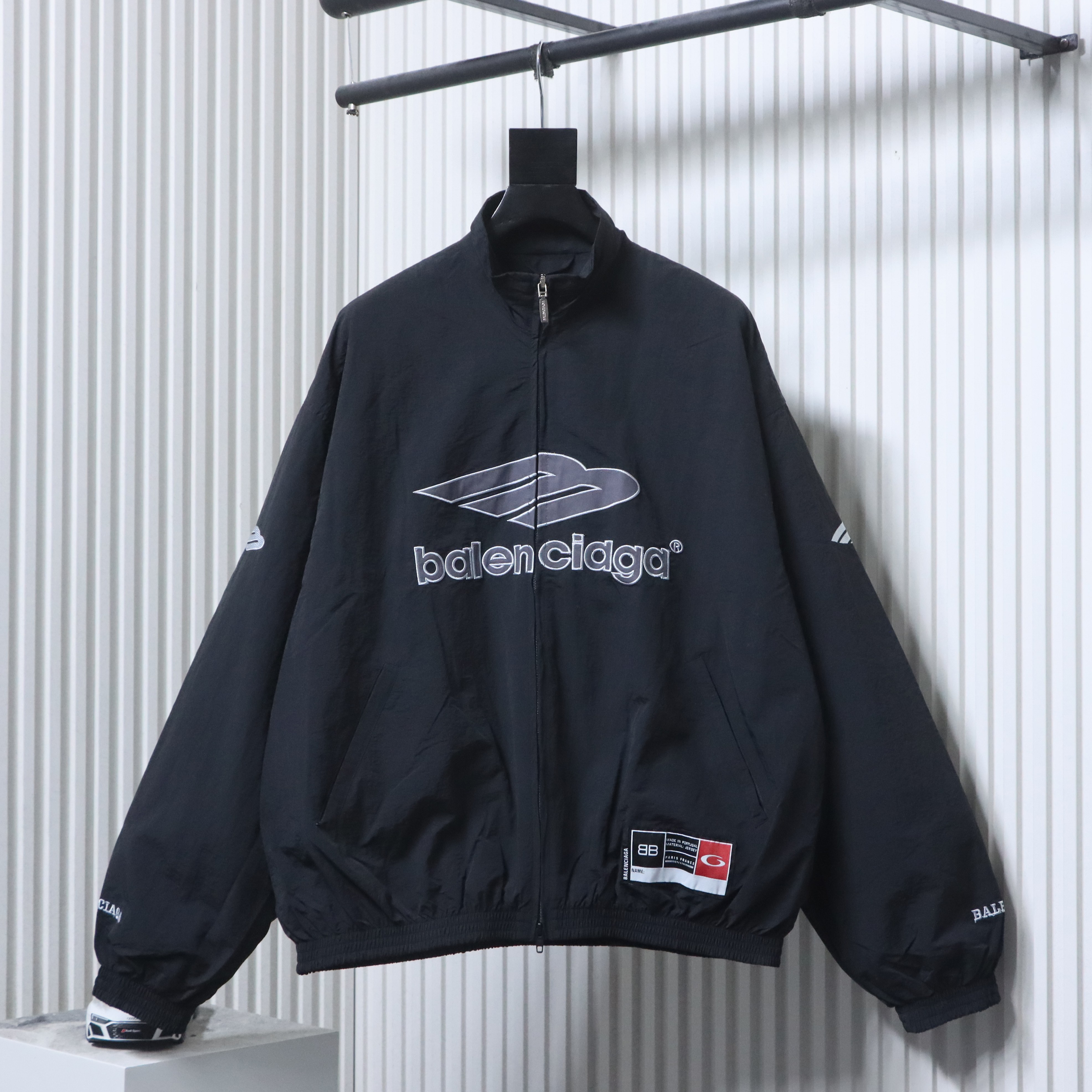 Balenciaga 3 26SS 3M Manchester United Embroidered Tracksuit Jacket h290