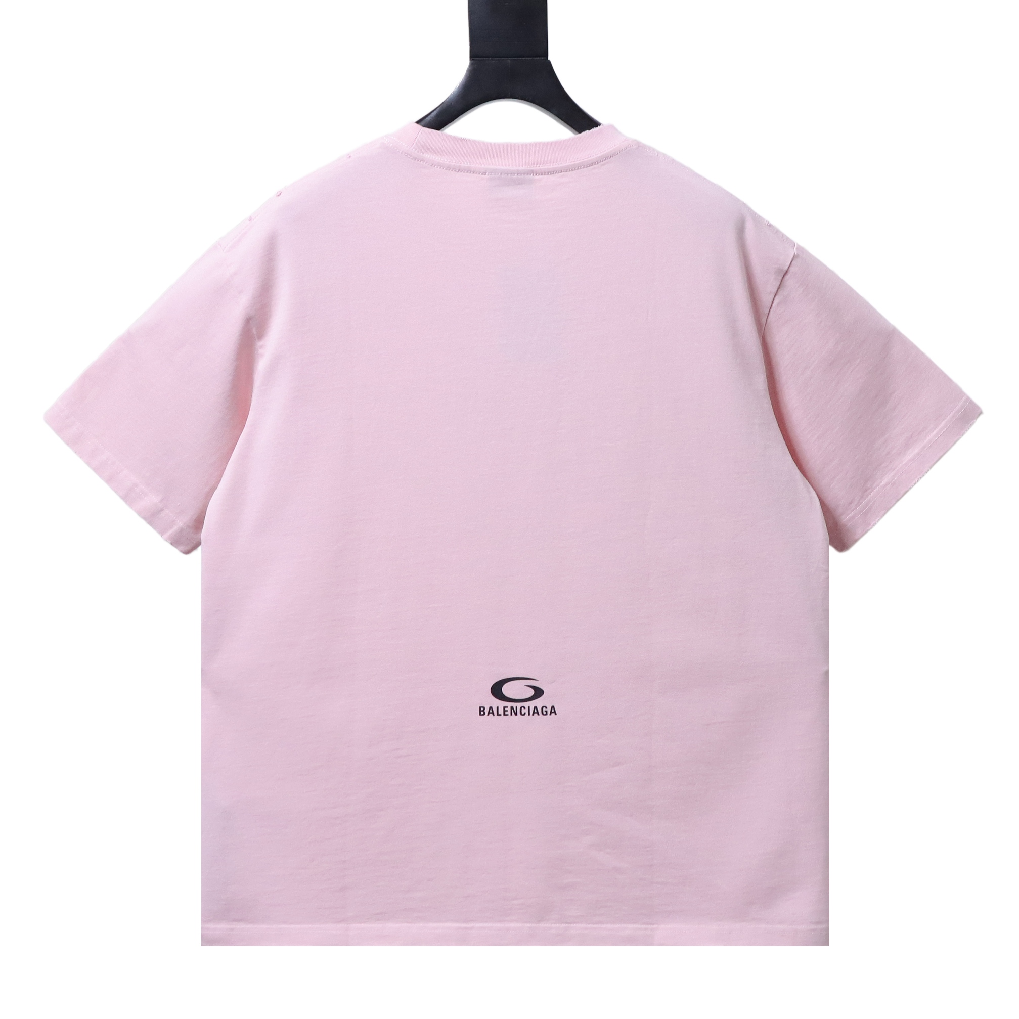 Balenciaga 3 Circular Letter Printed Distressed T-shirt h160