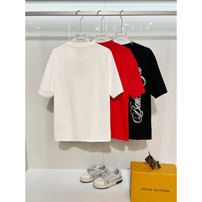 Balenciaga 3 High-Quality 320g Crewneck T-shirt H140 02