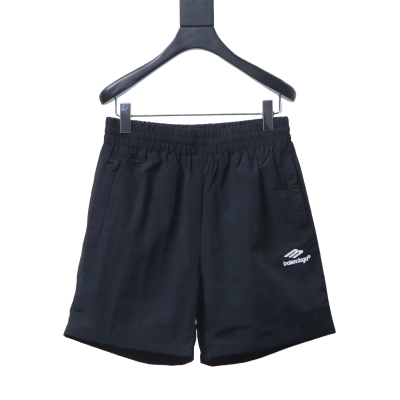 Balenciaga 3M Letter Small Logo Embroidered Shorts h180 01