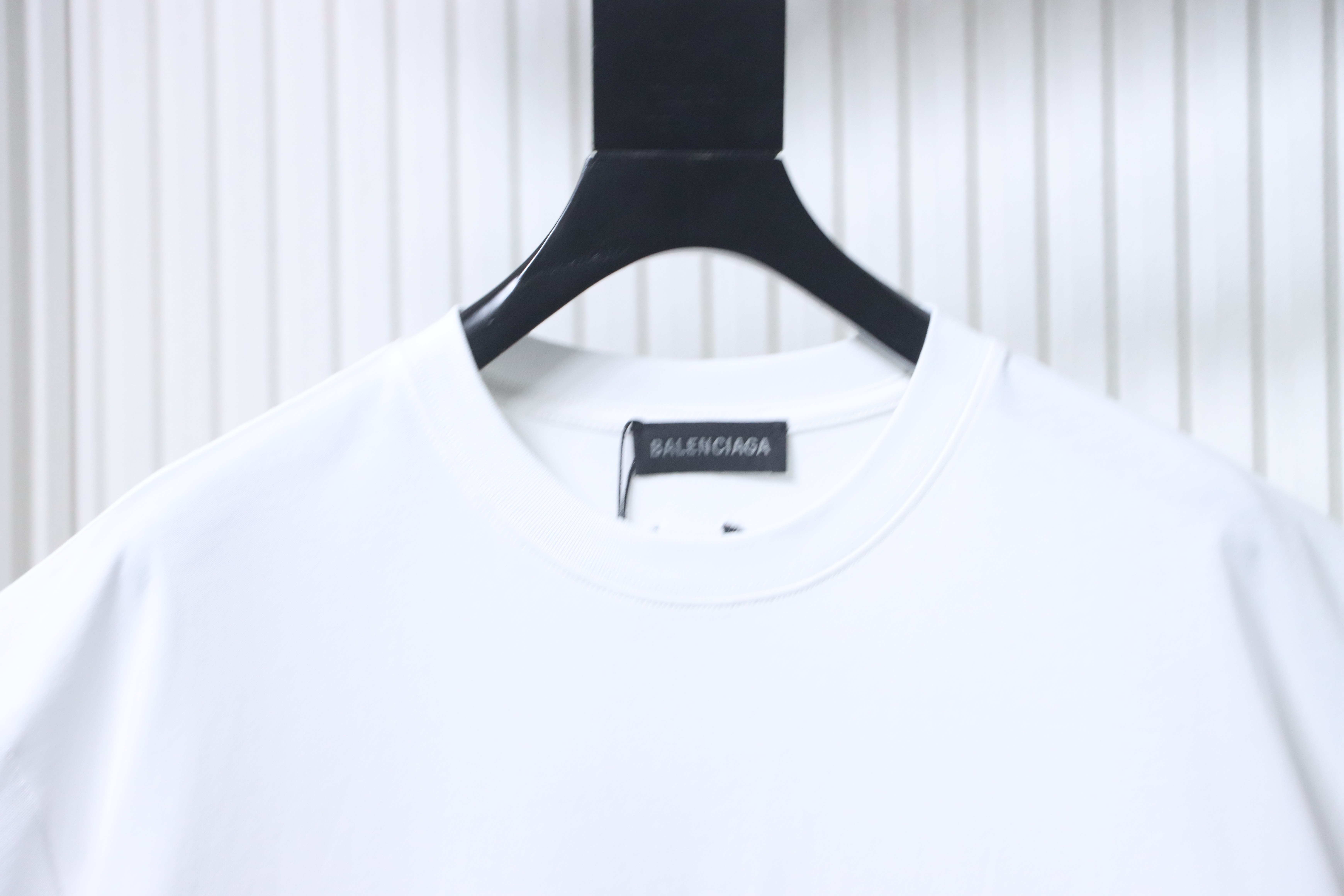 Balenciaga White 24SS Under Armour Collaboration Embroidered Logo T-shirt h140