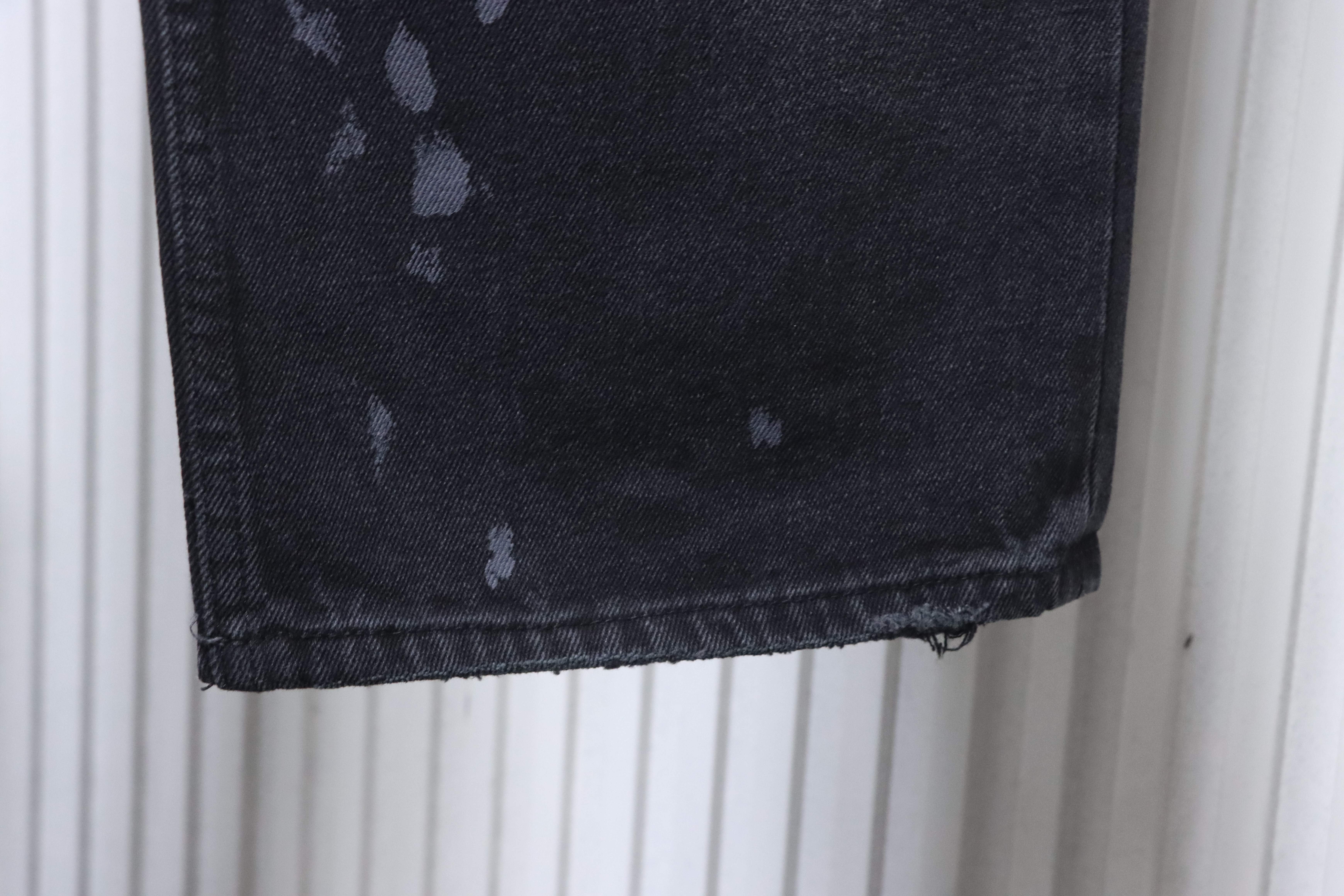 Balenciaga Black 25FW Destroyed Jeans h250