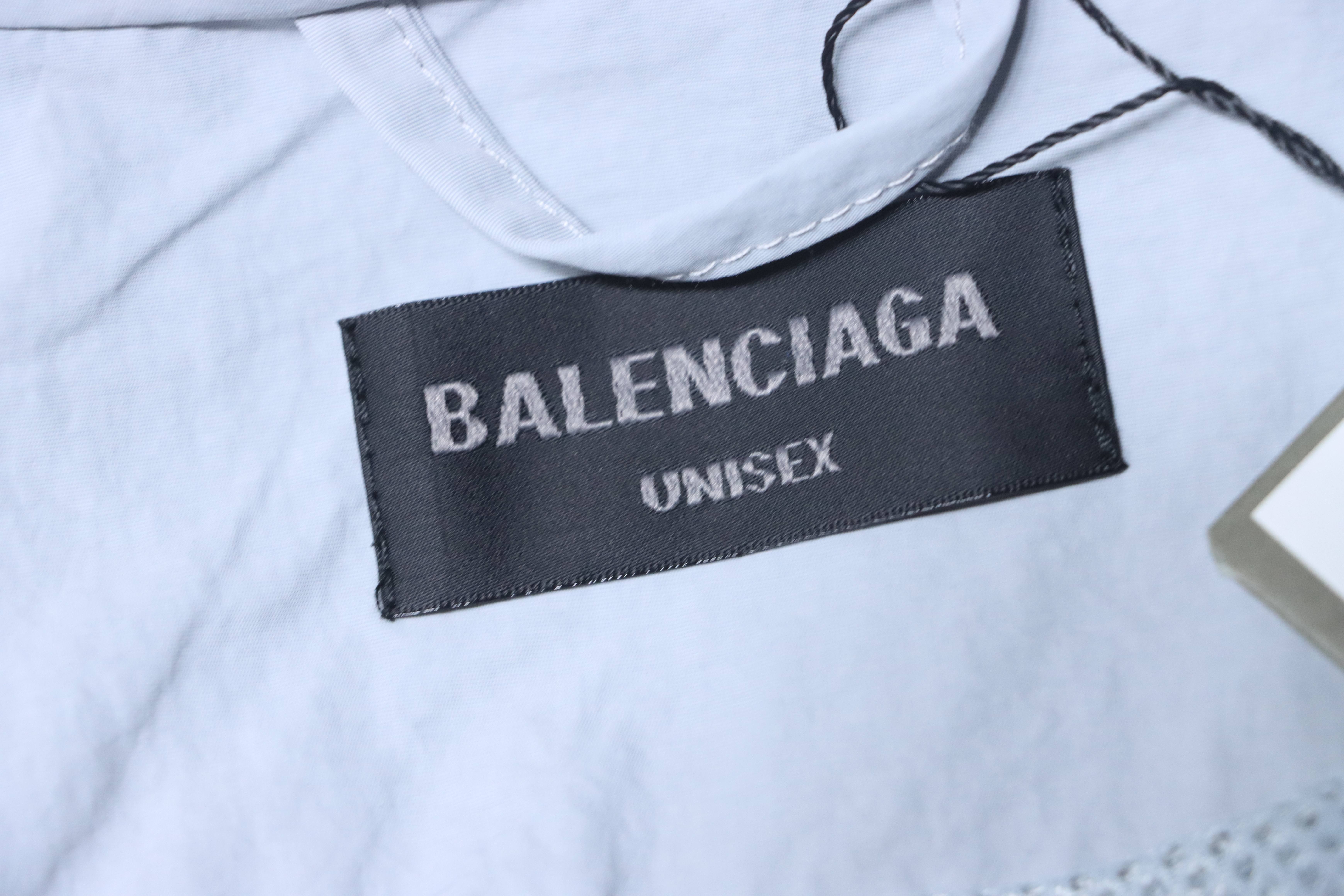 Balenciaga Black 26SS 3M Manchester United Embroidered Tracksuit Jacket h290